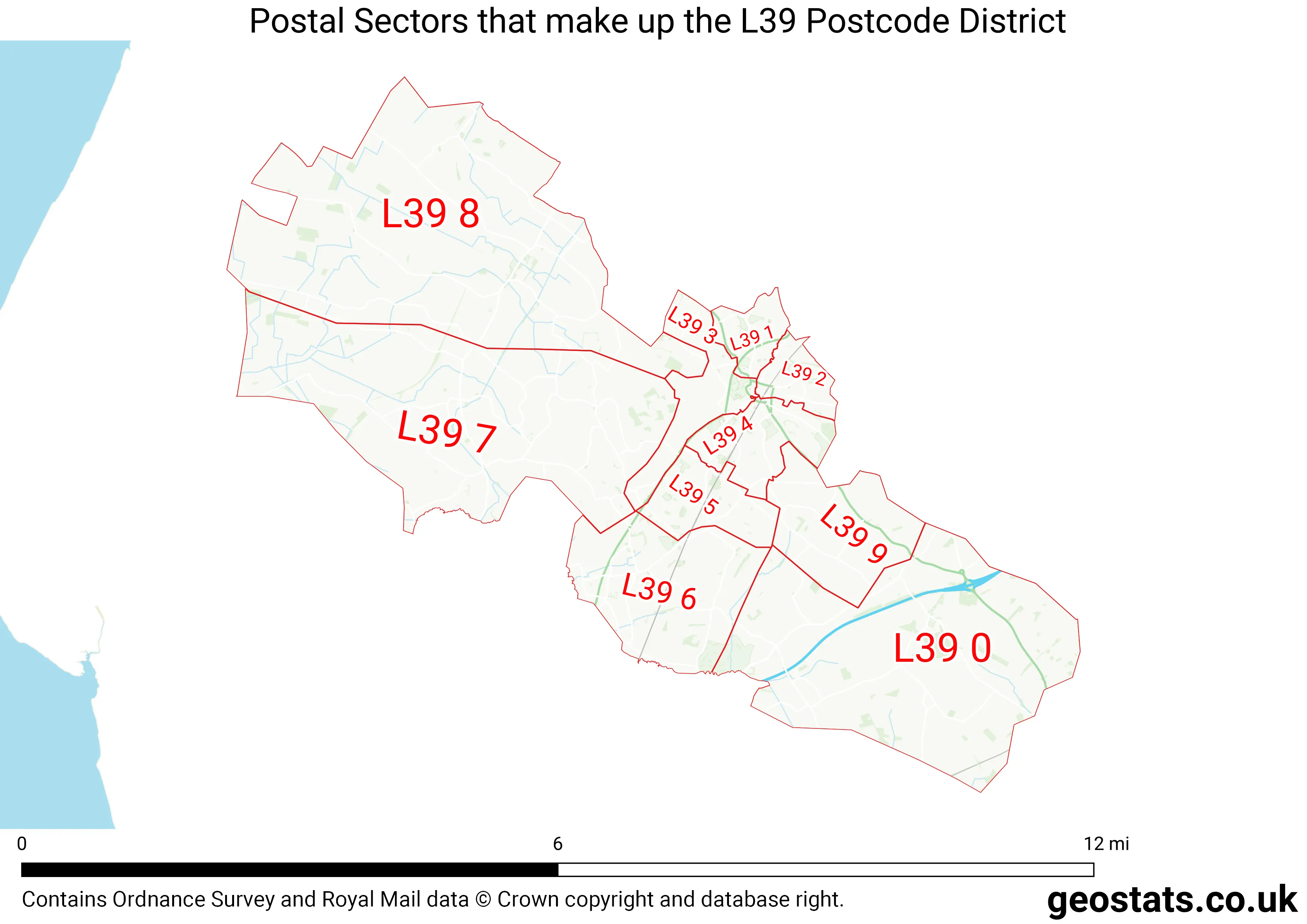 Map of the L39  District