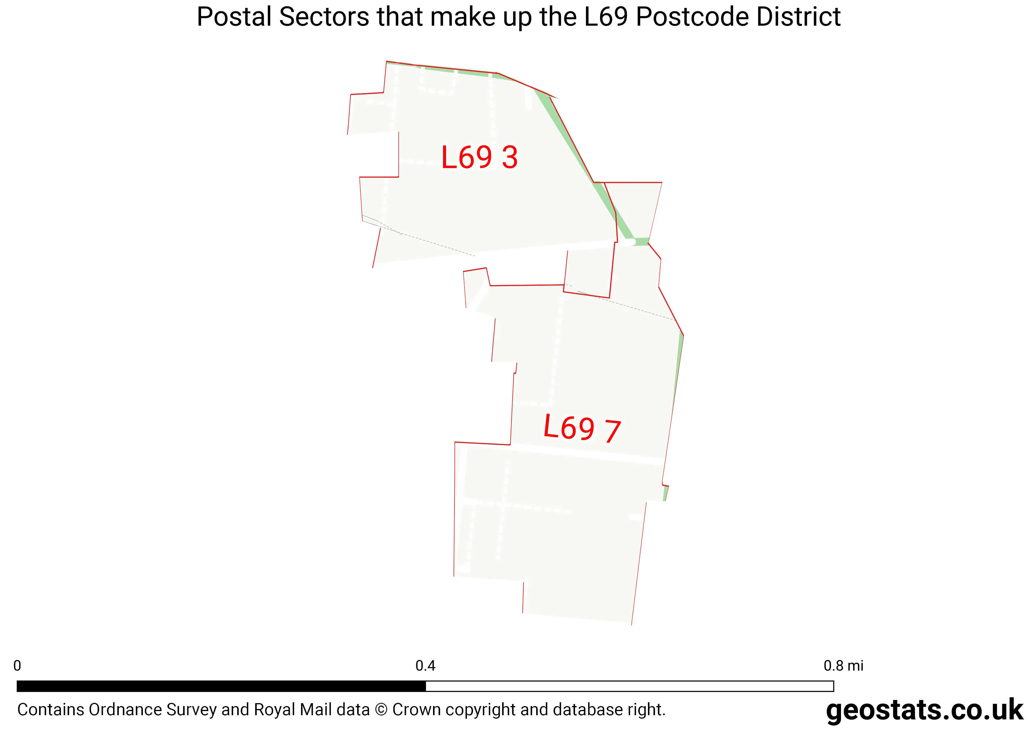 Map of the L69  District