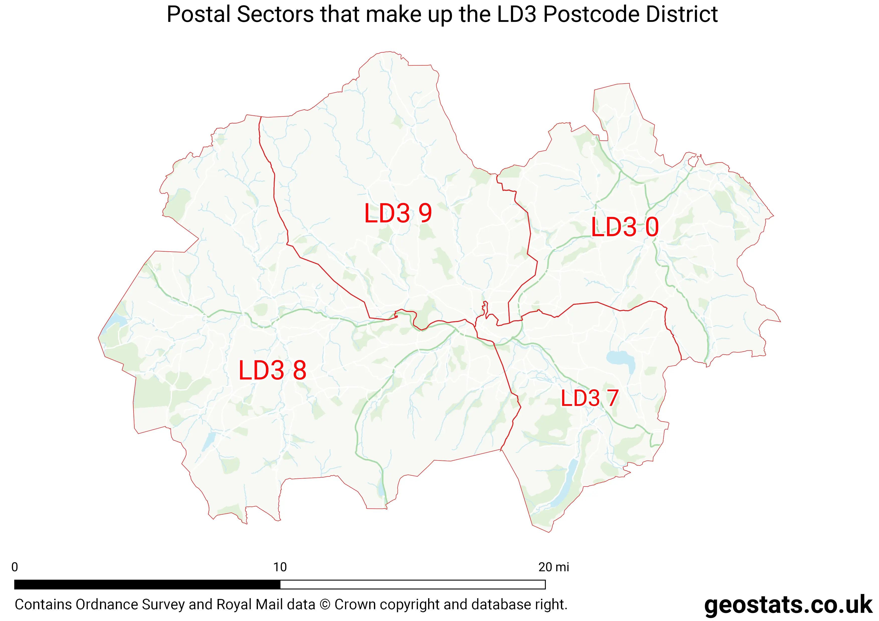 Map of the LD3  District