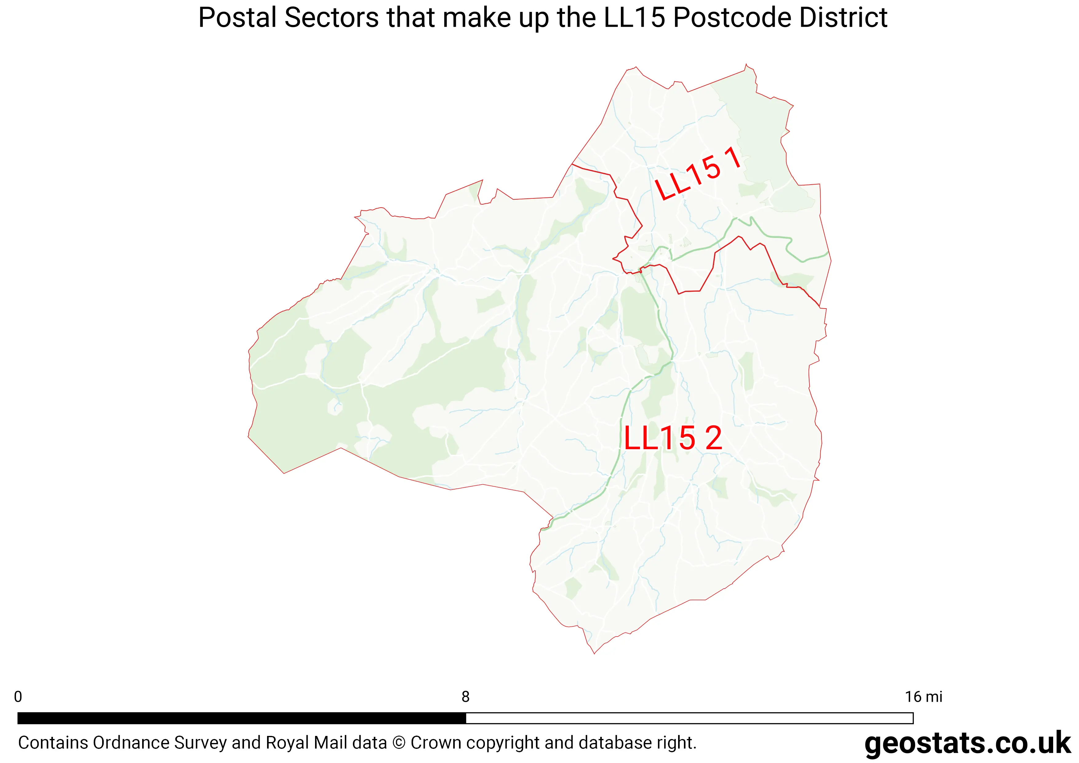 Map of the LL15  District