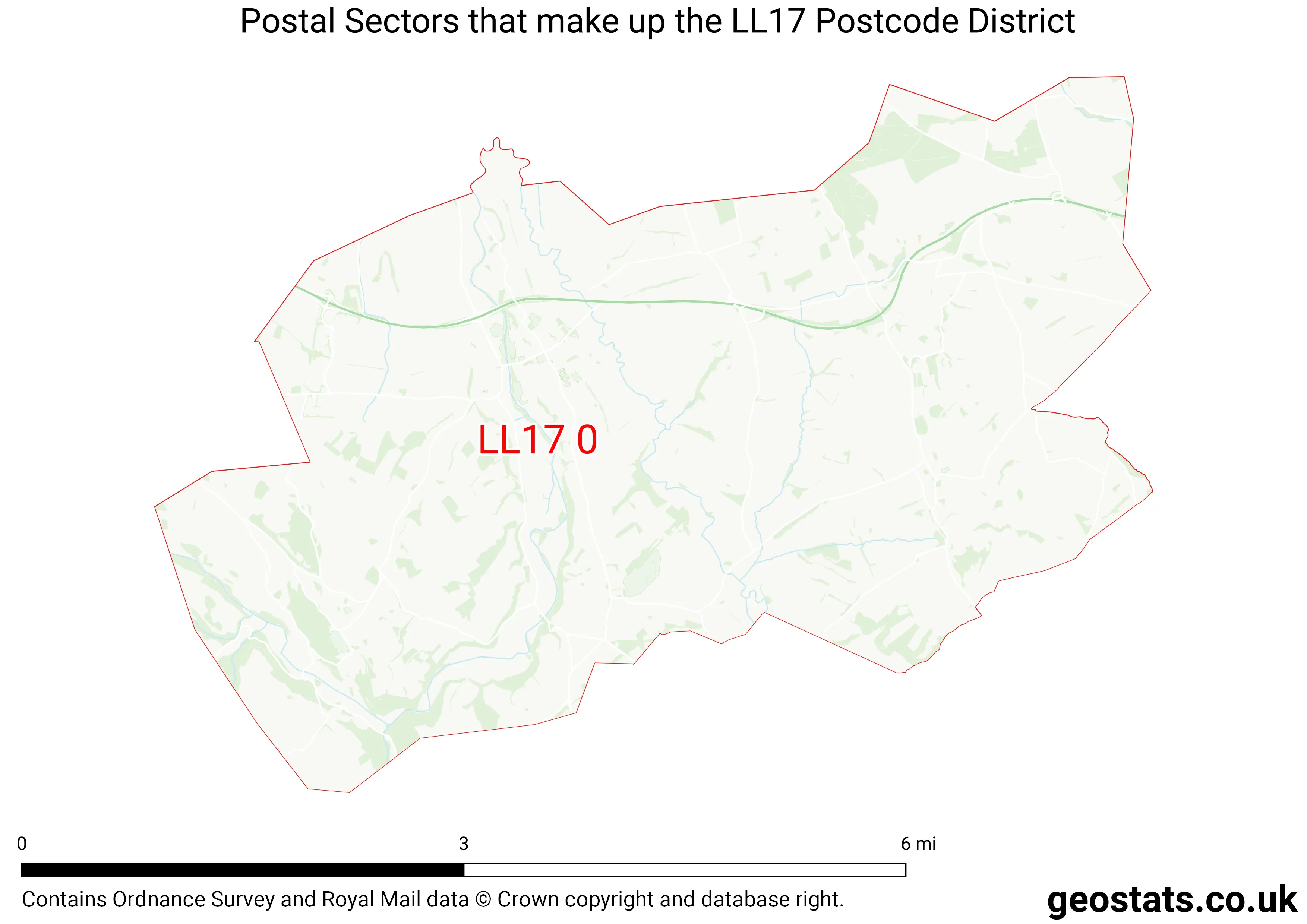 Map of the LL17  District