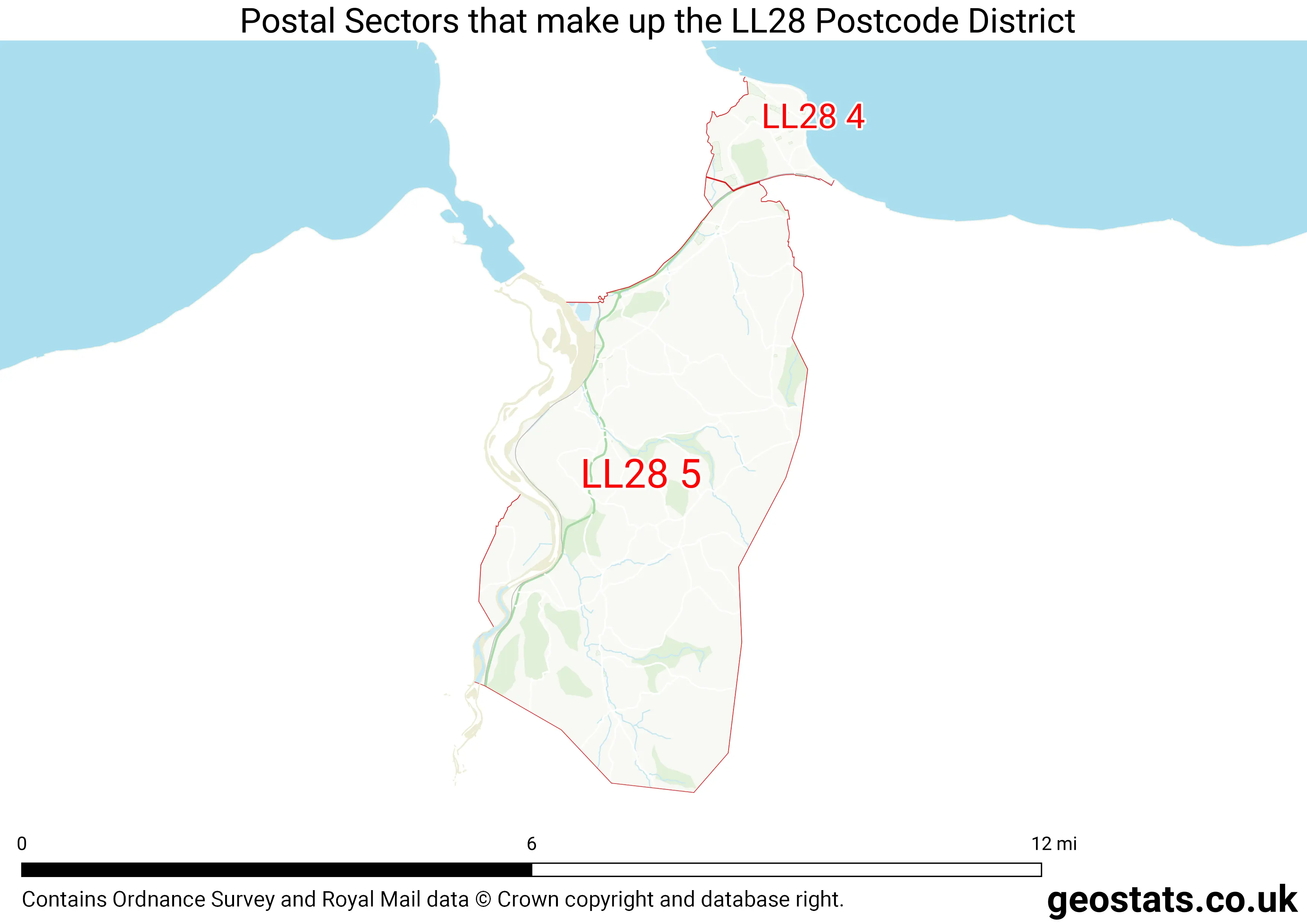 Map of the LL28  District