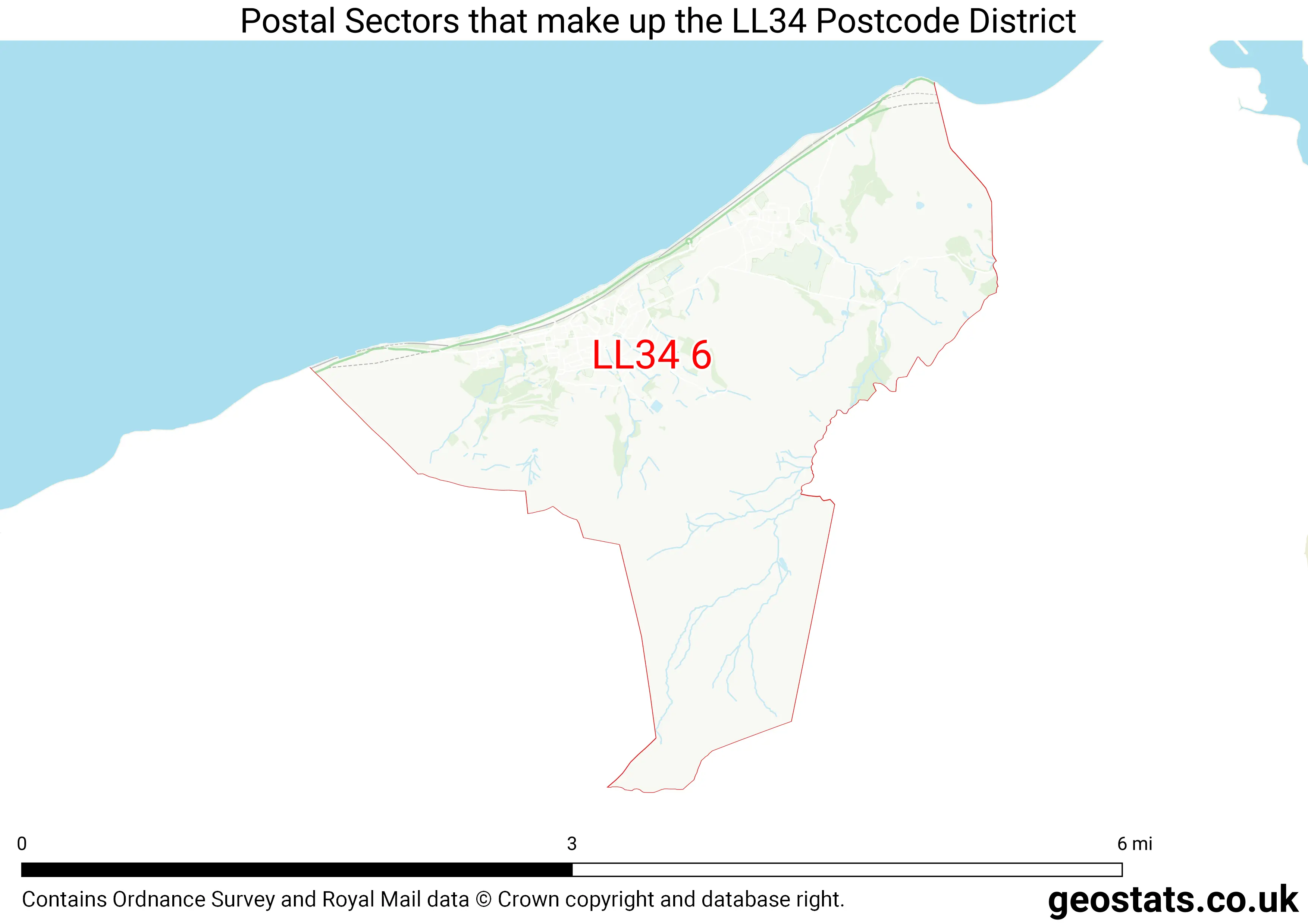 Map of the LL34  District