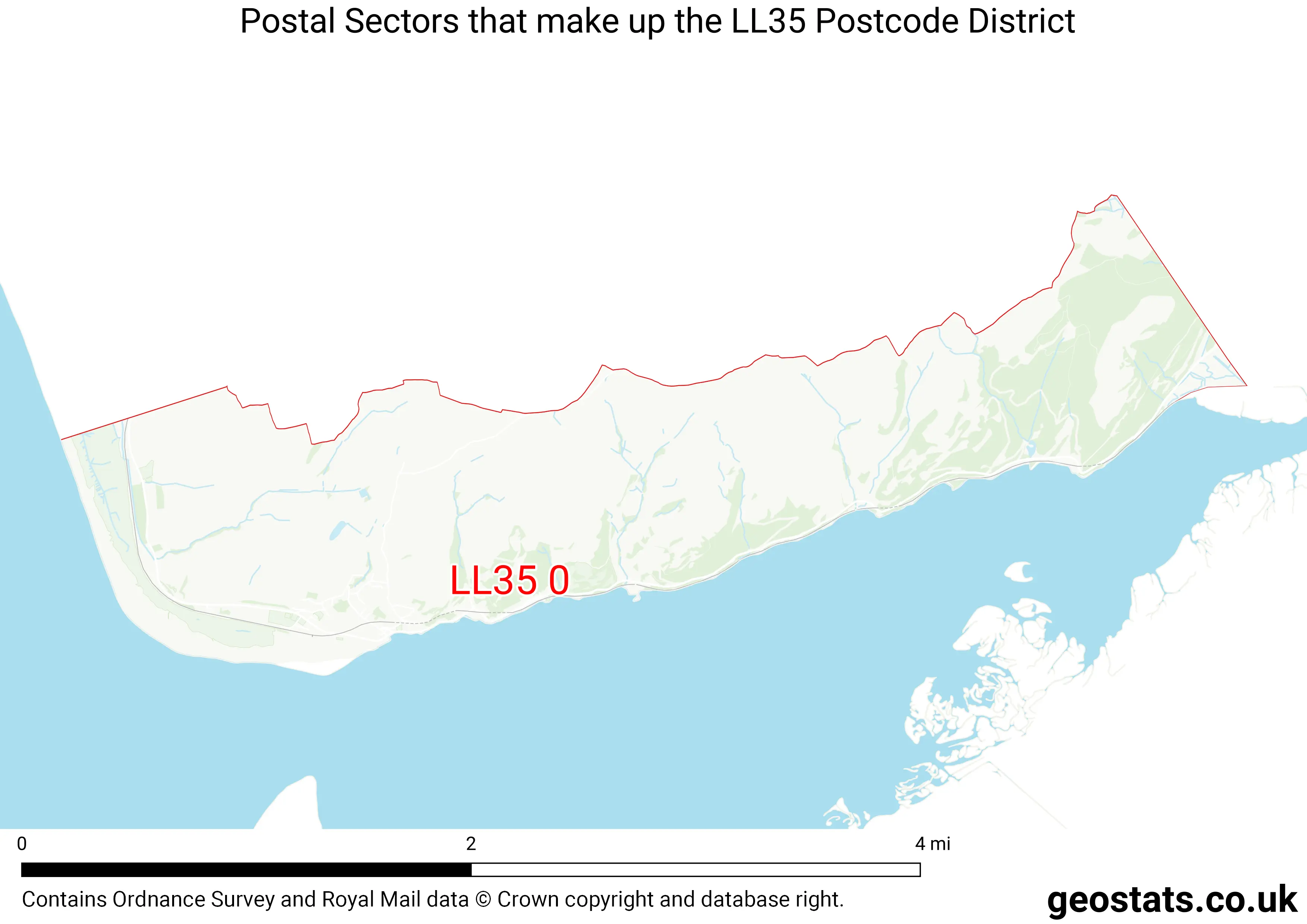 Map of the LL35  District