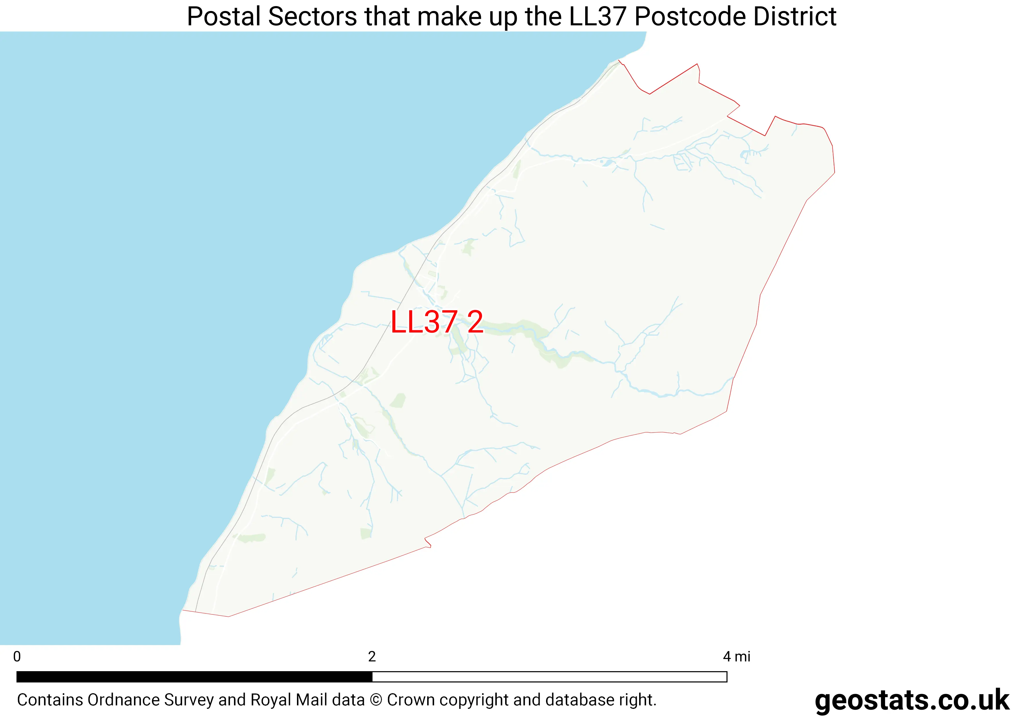 Map of the LL37  District
