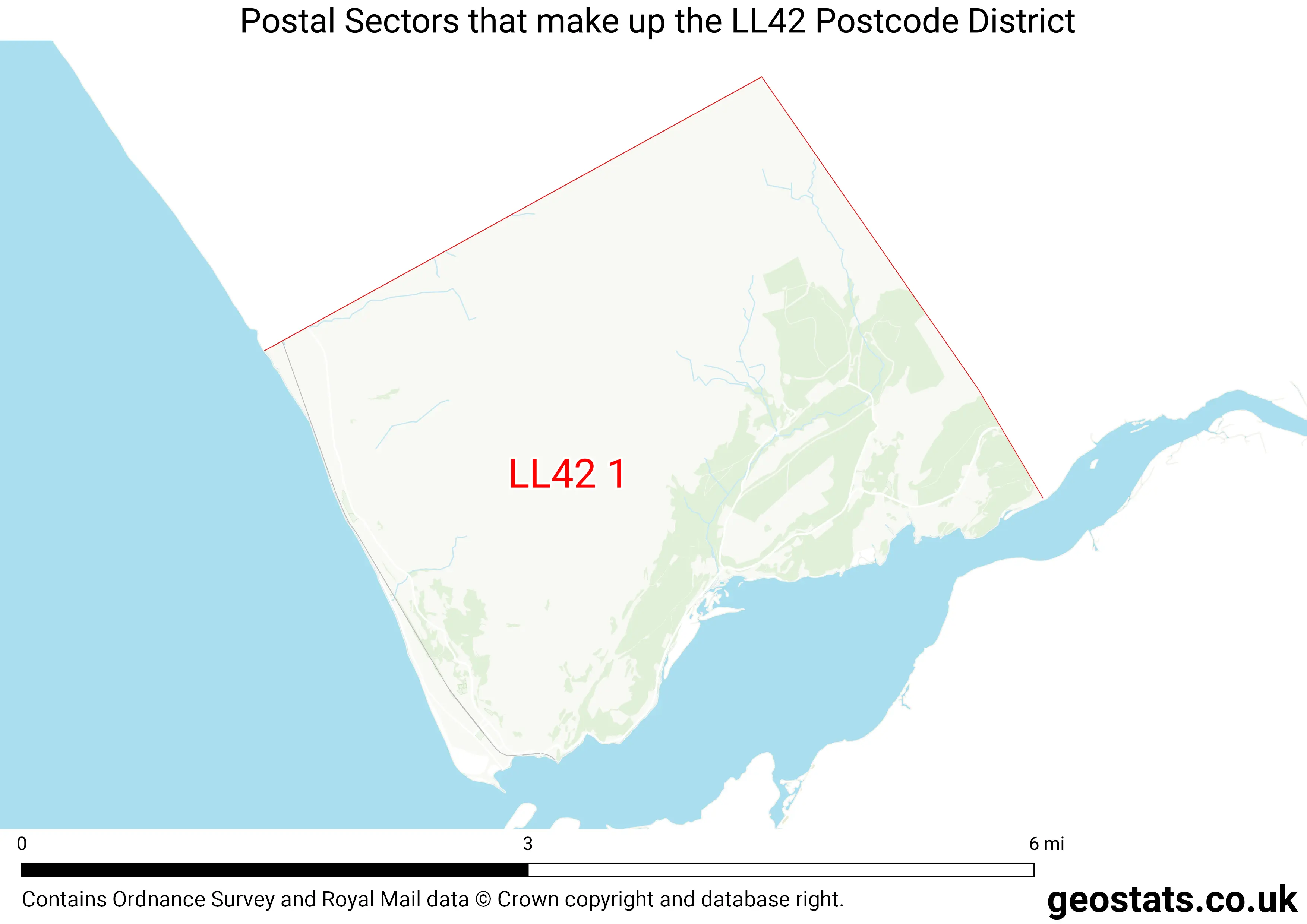 Map of the LL42  District