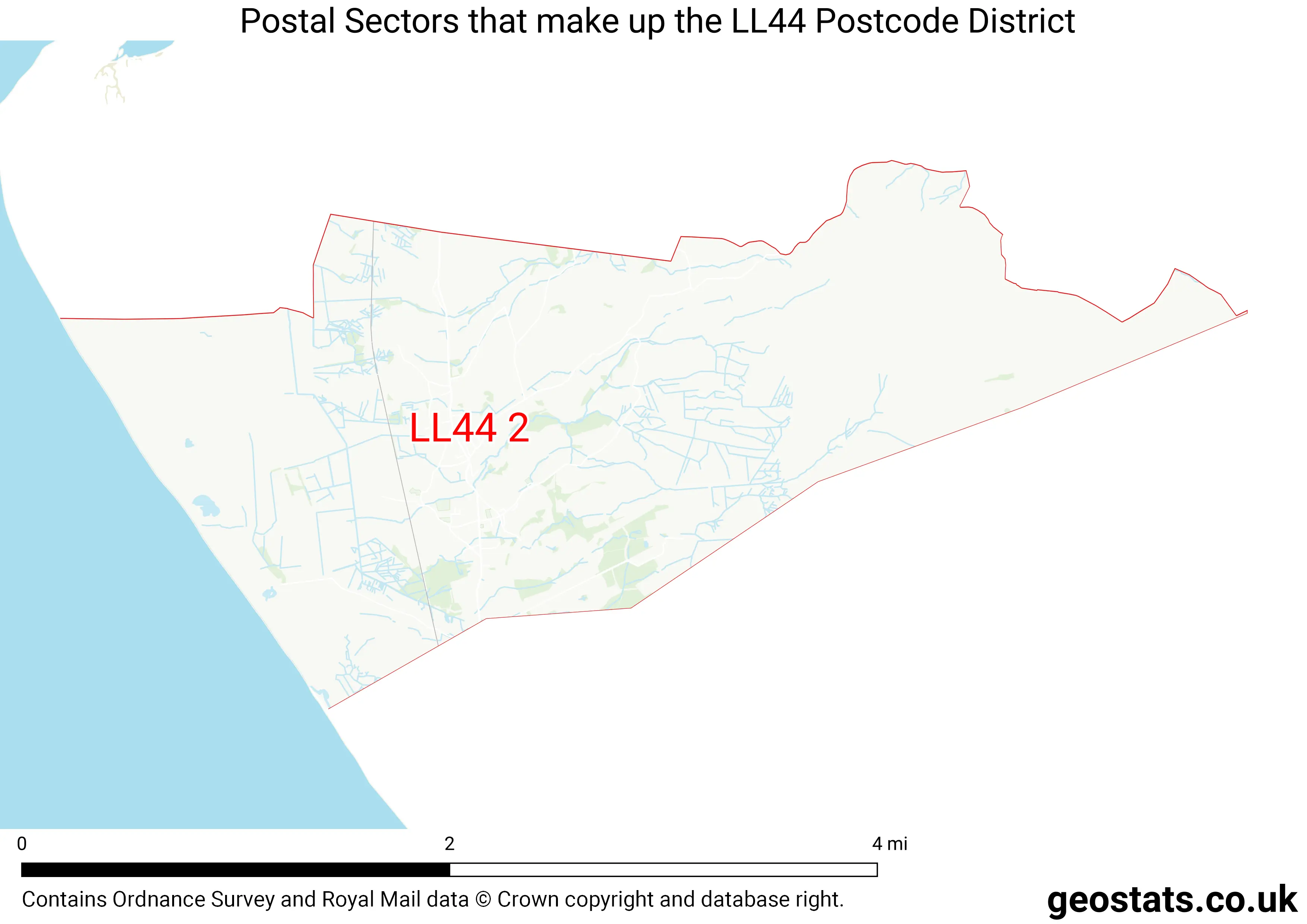 Map of the LL44  District