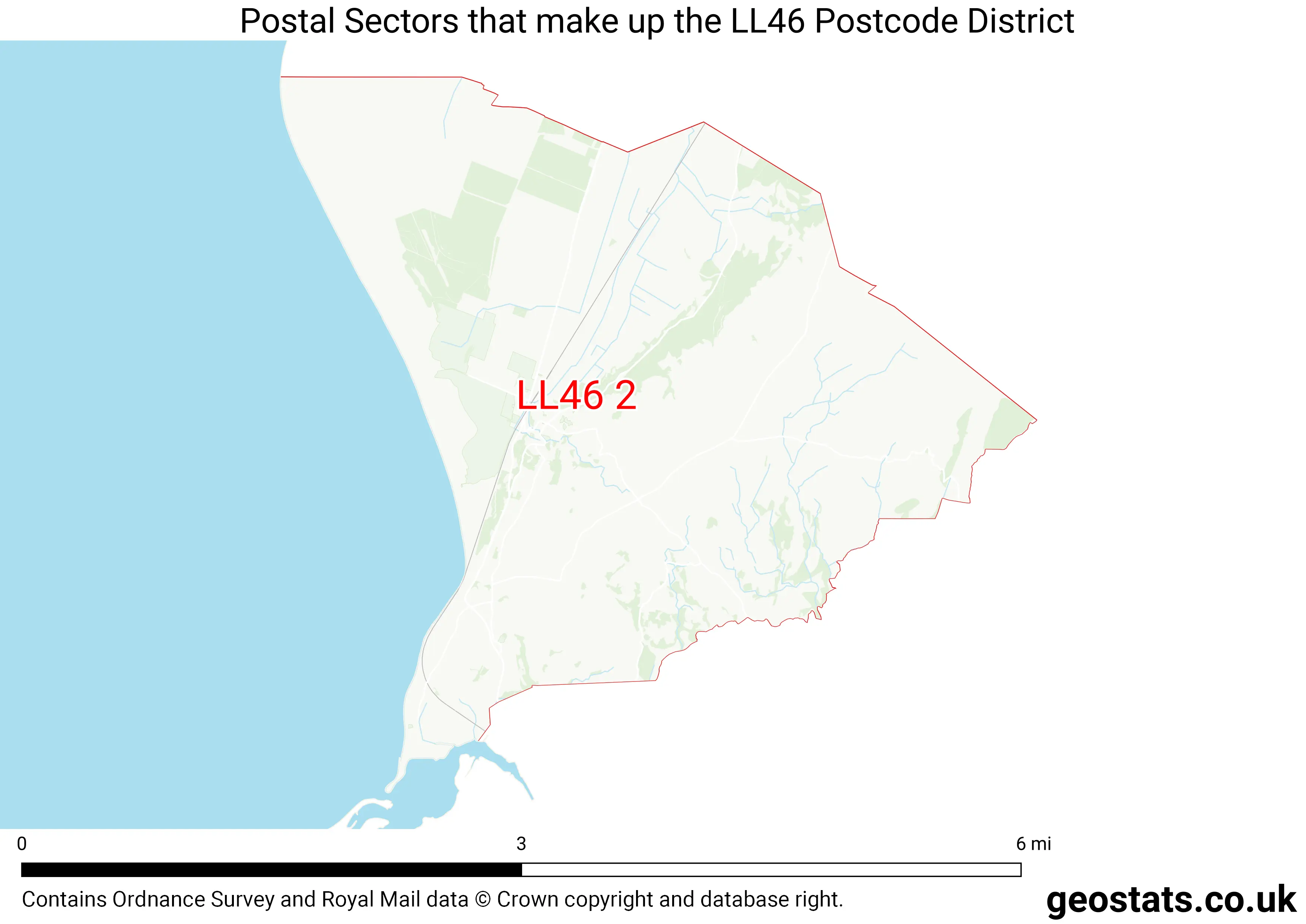 Map of the LL46  District