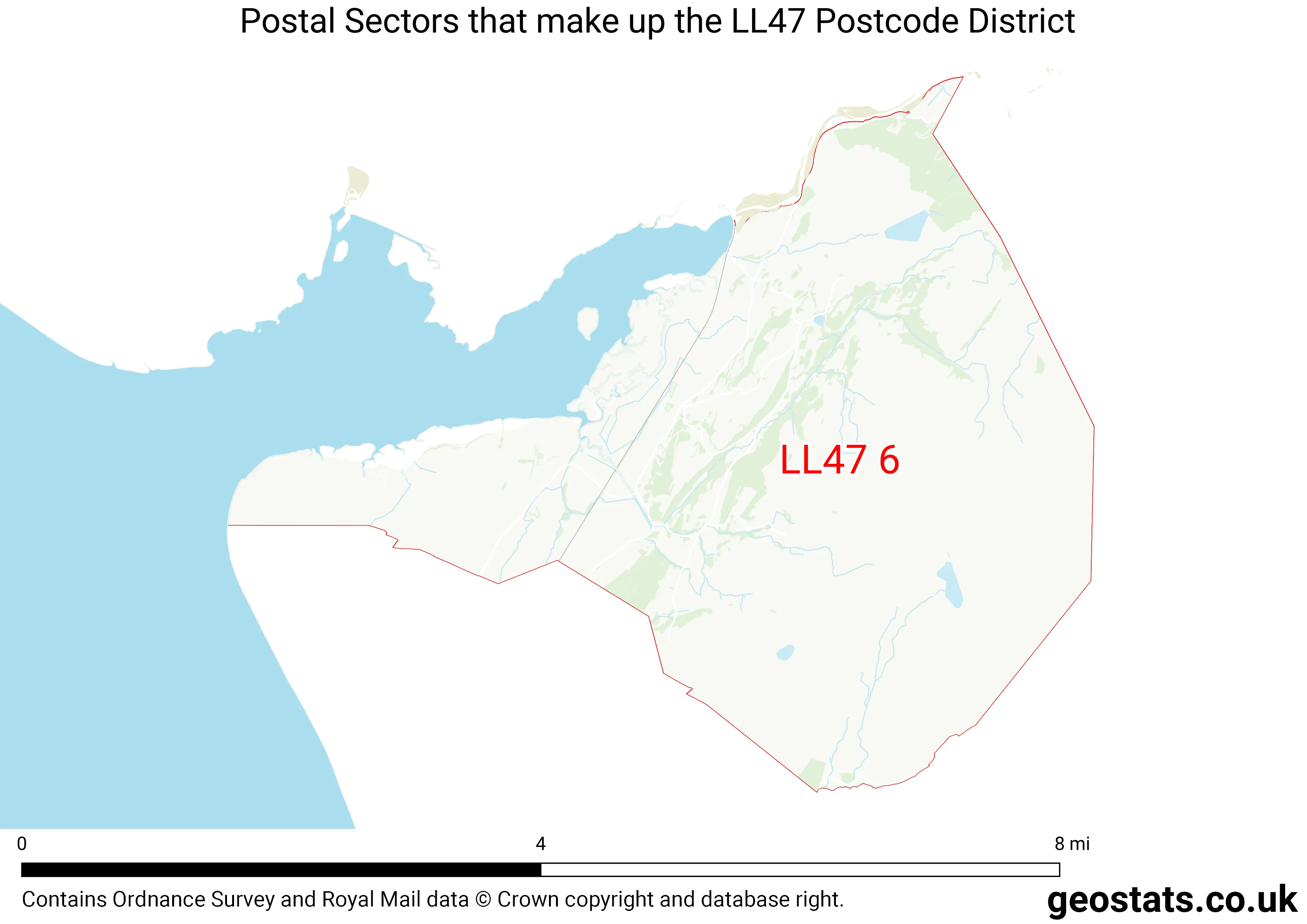 Map of the LL47  District