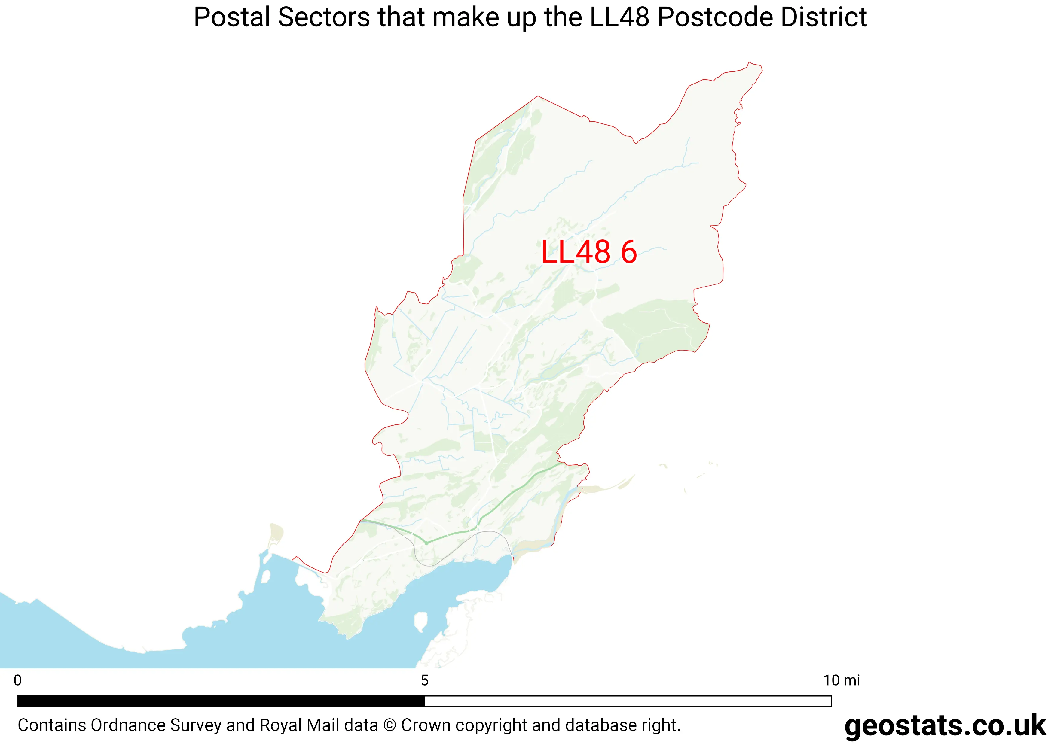 Map of the LL48  District
