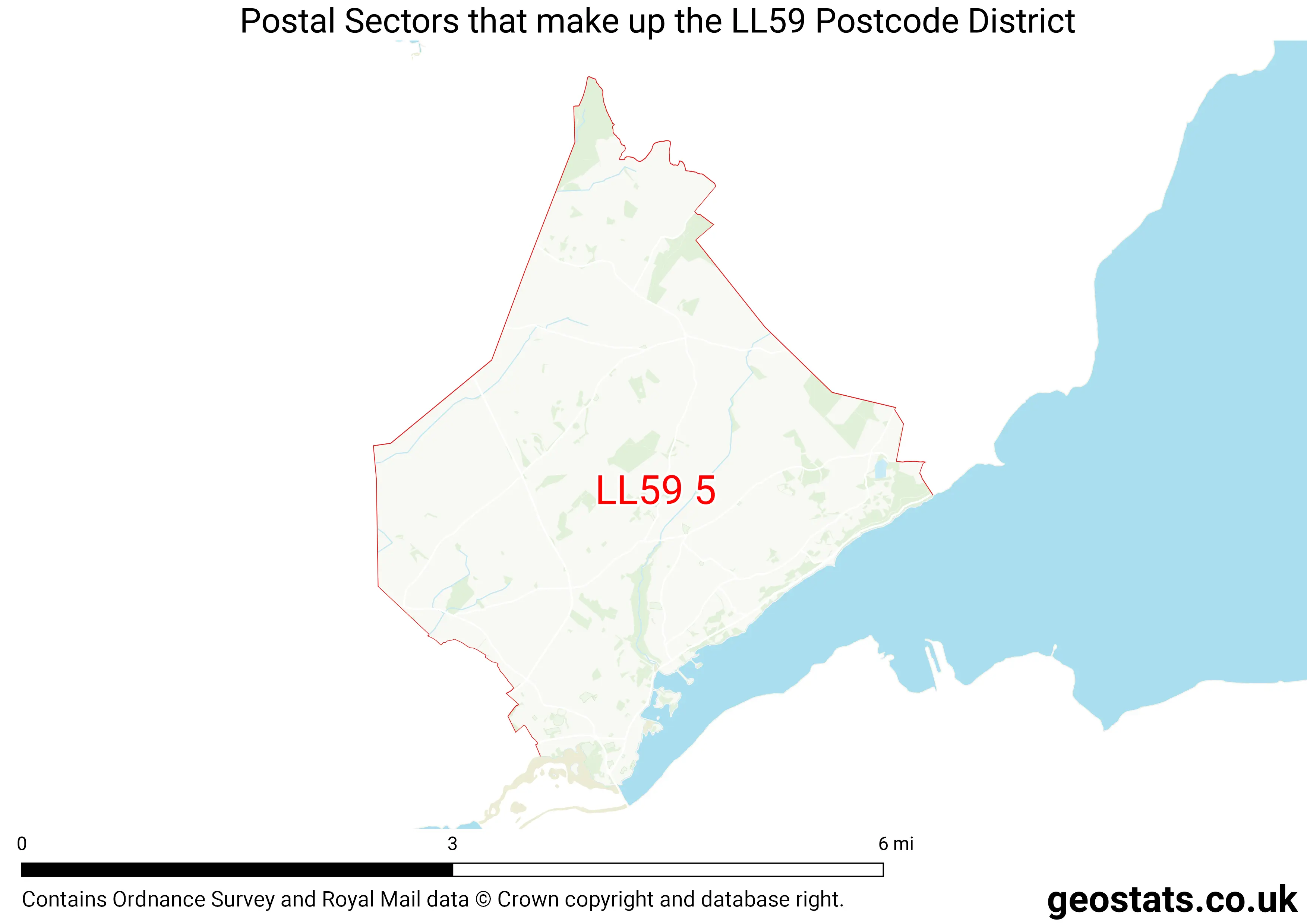 Map of the LL59  District