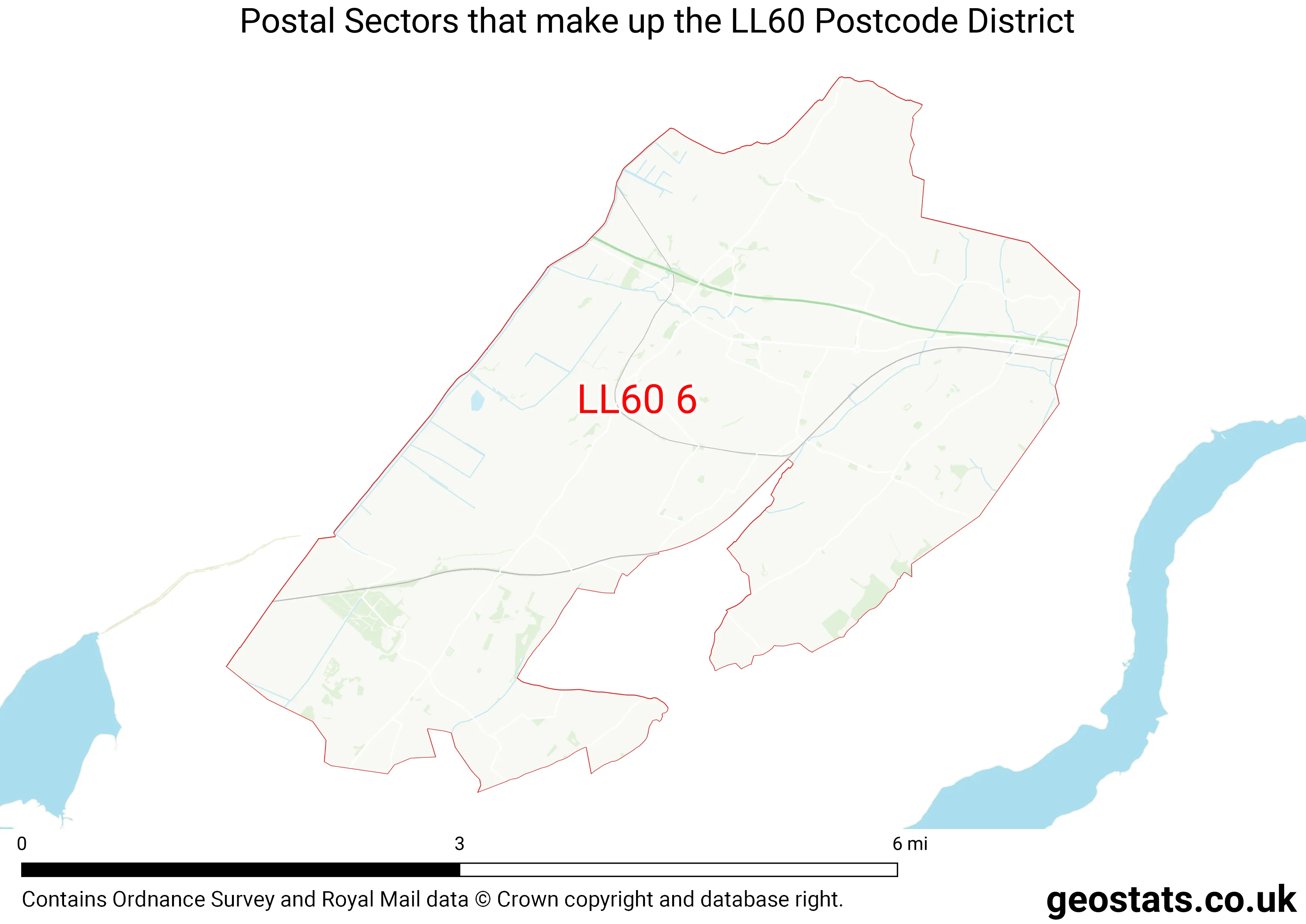Map of the LL60  District