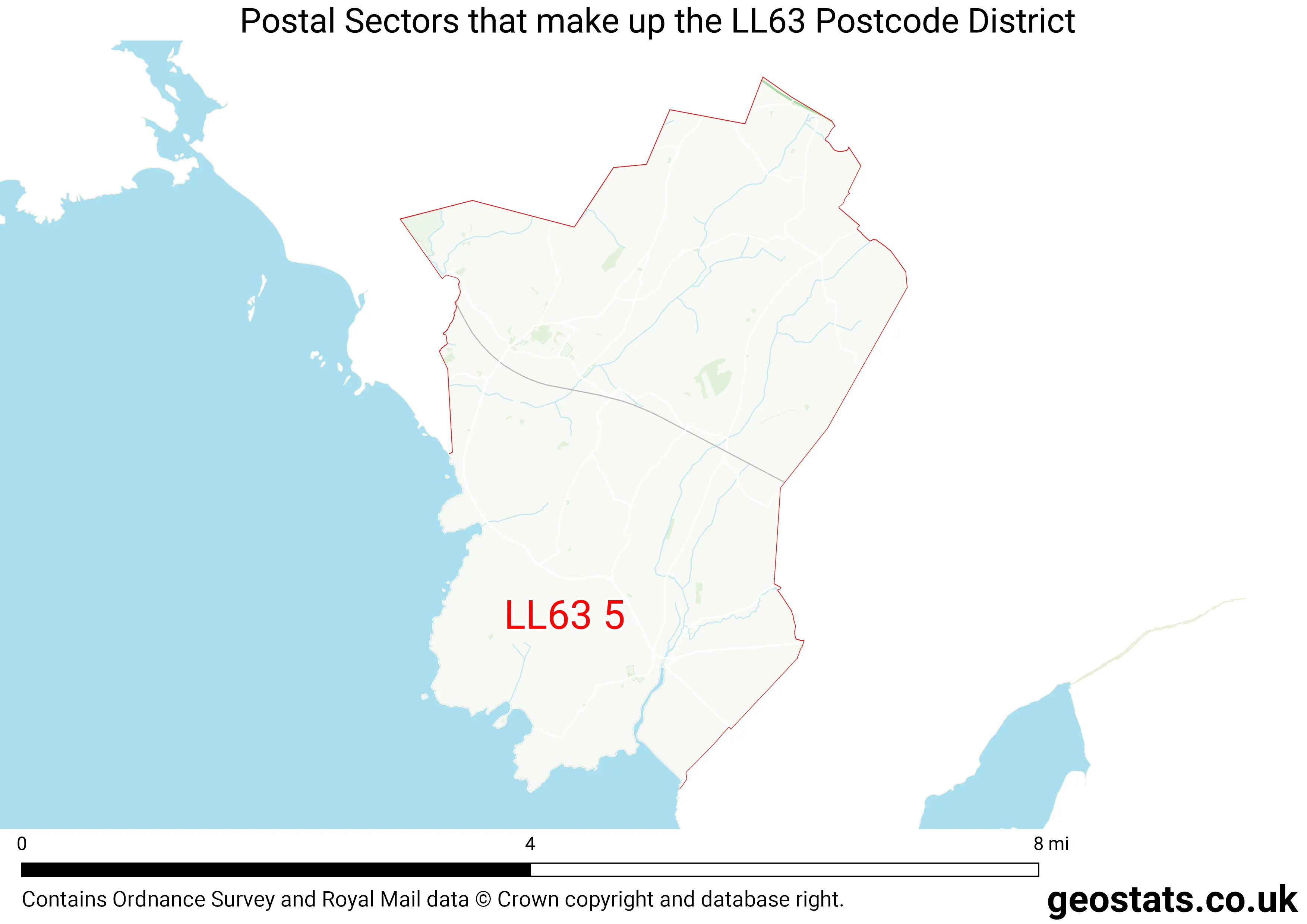 Map of the LL63  District