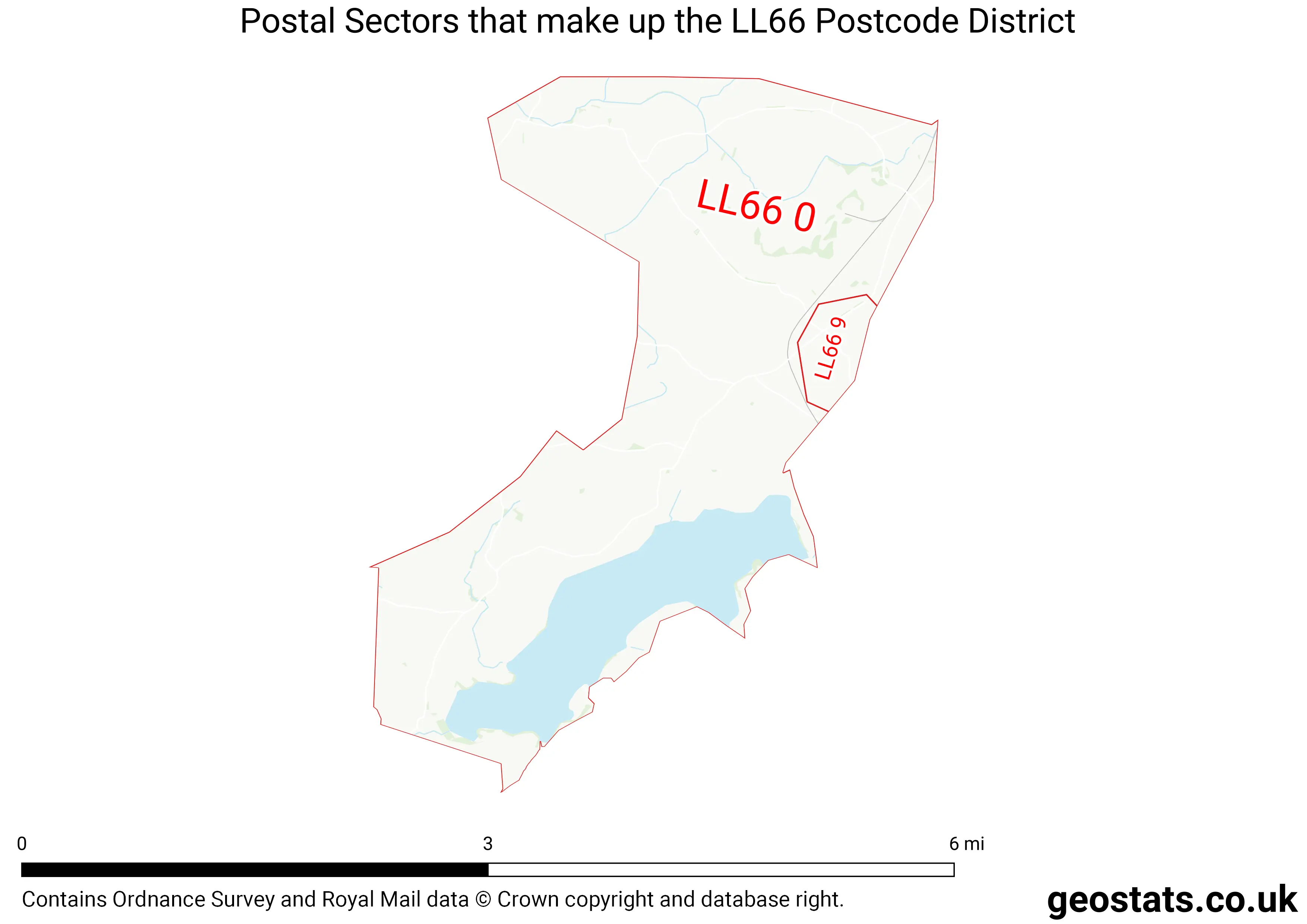 Map of the LL66  District