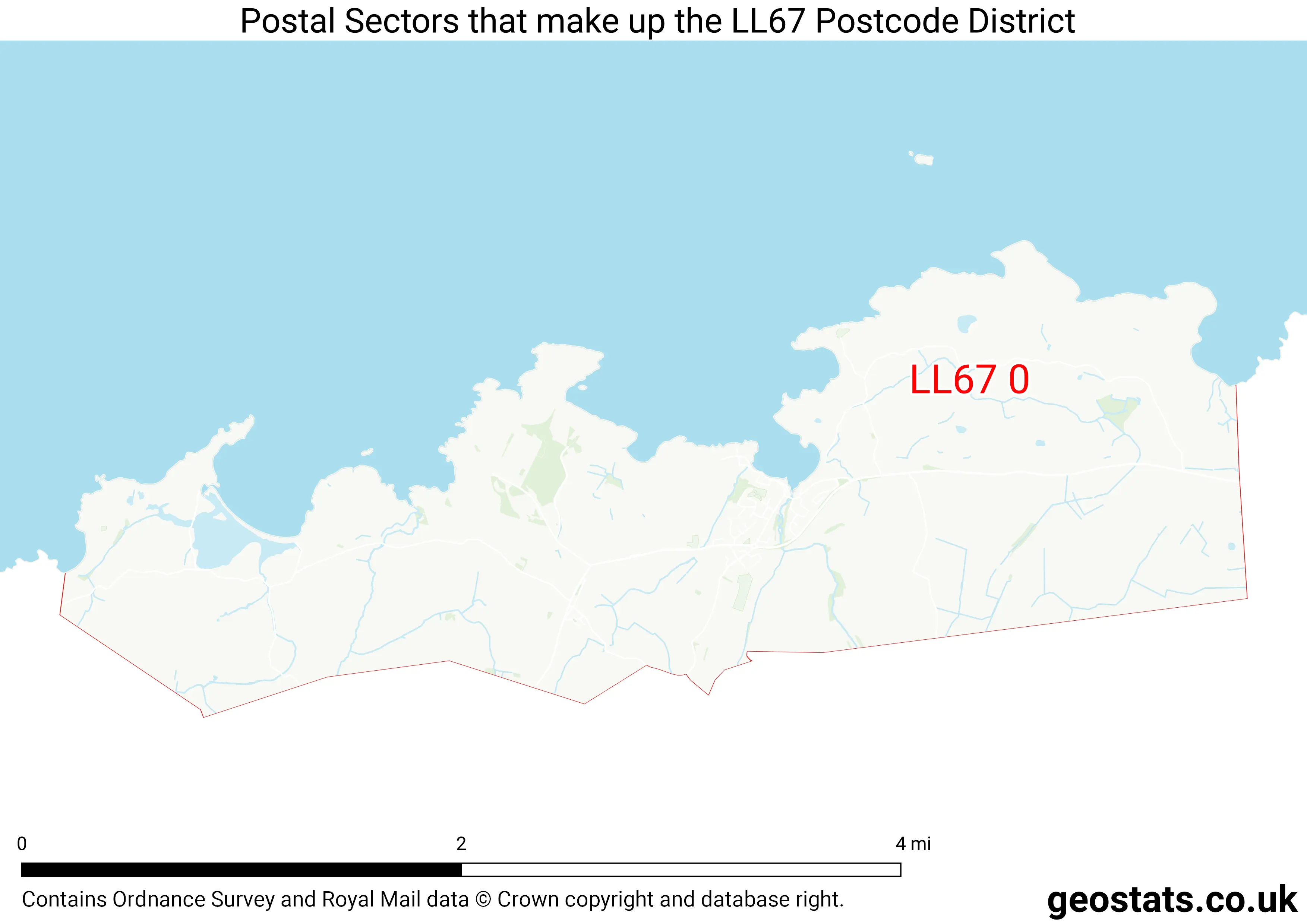 Map of the LL67  District