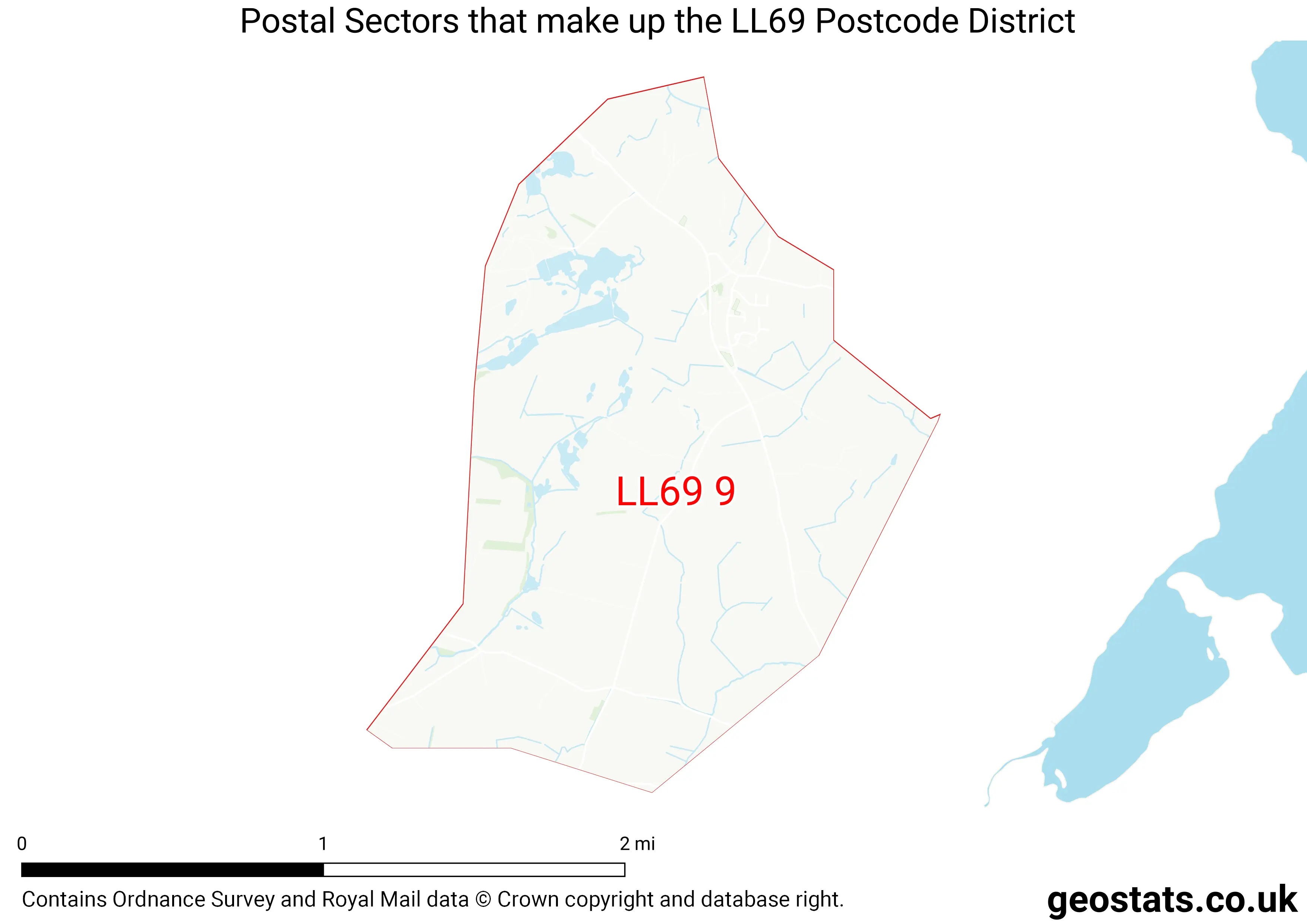 Map of the LL69  District