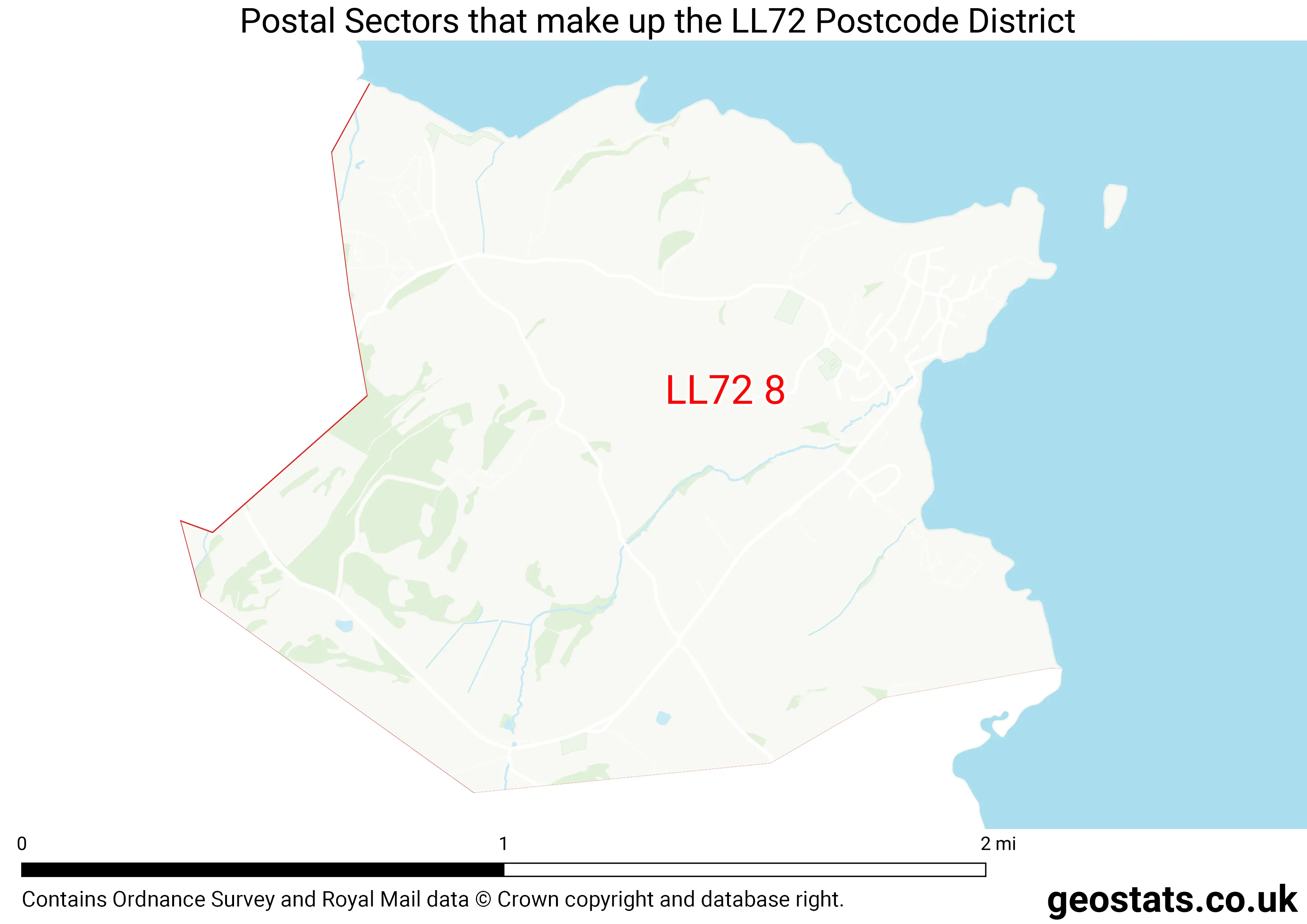 Map of the LL72  District