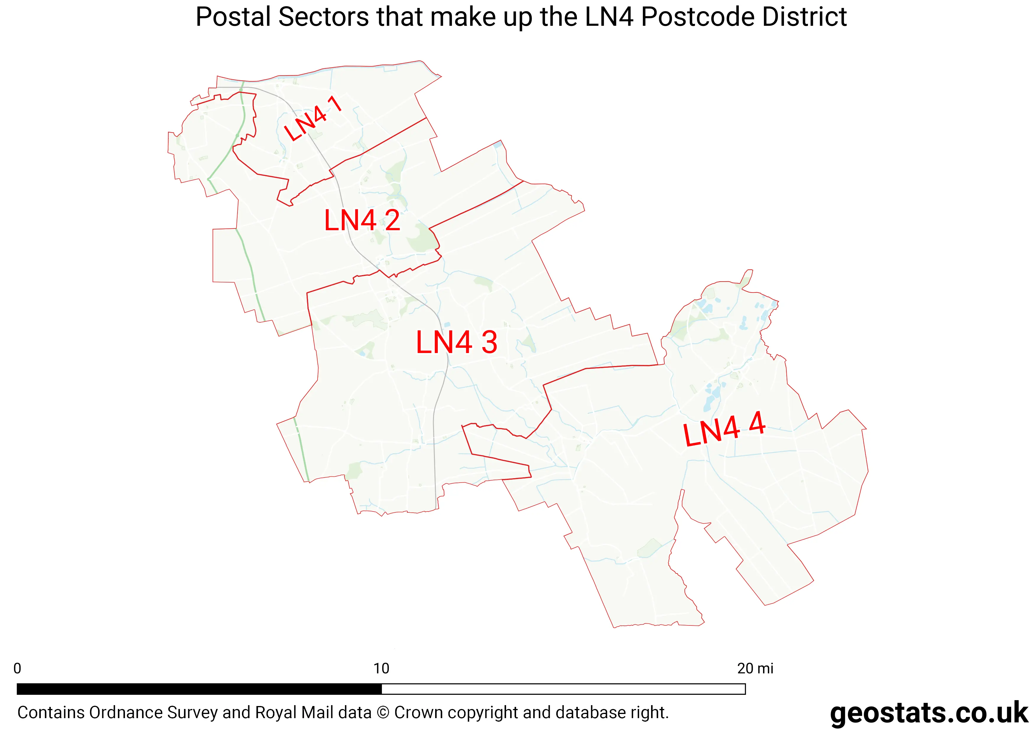 Map of the LN4  District
