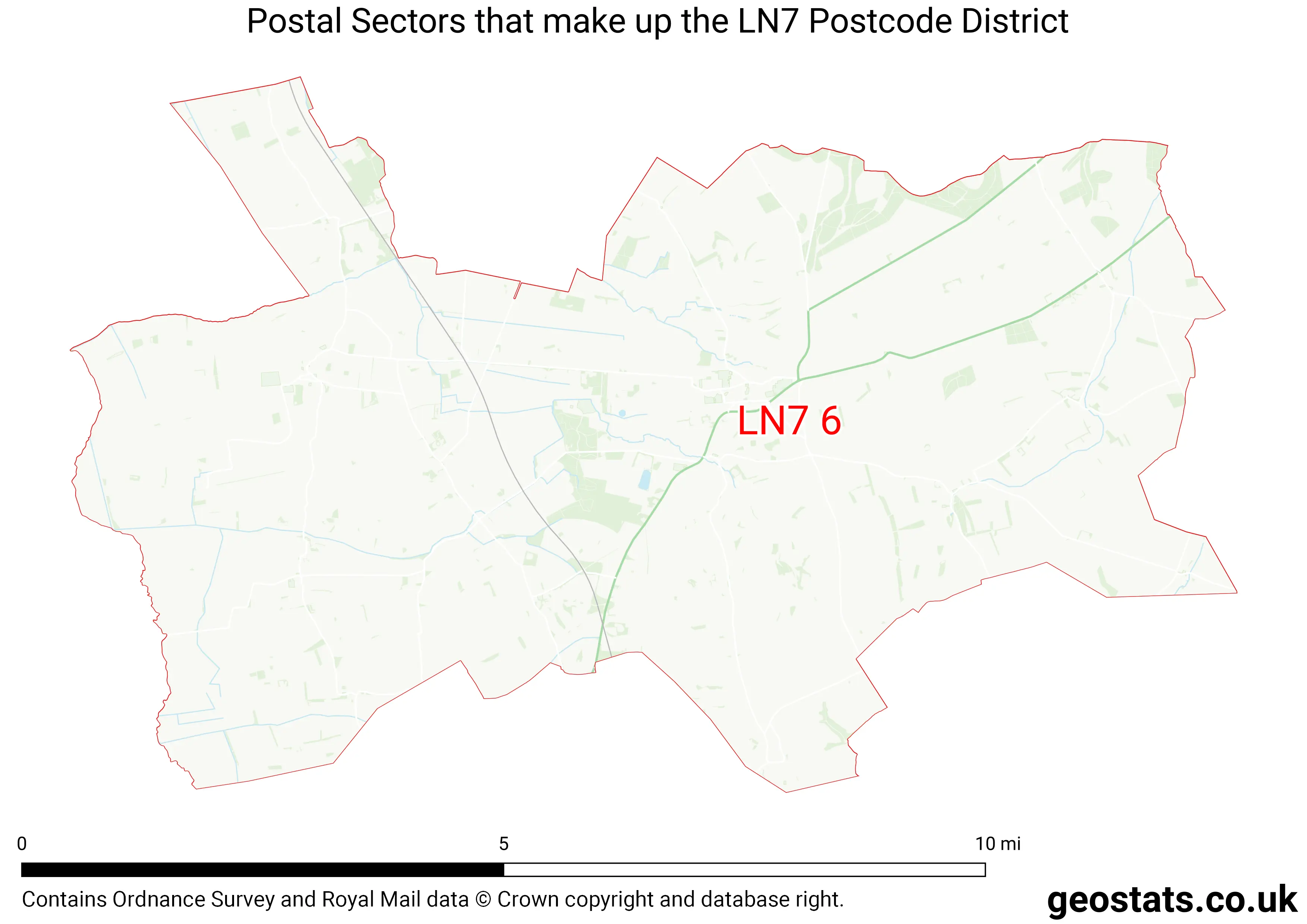 Map of the LN7  District