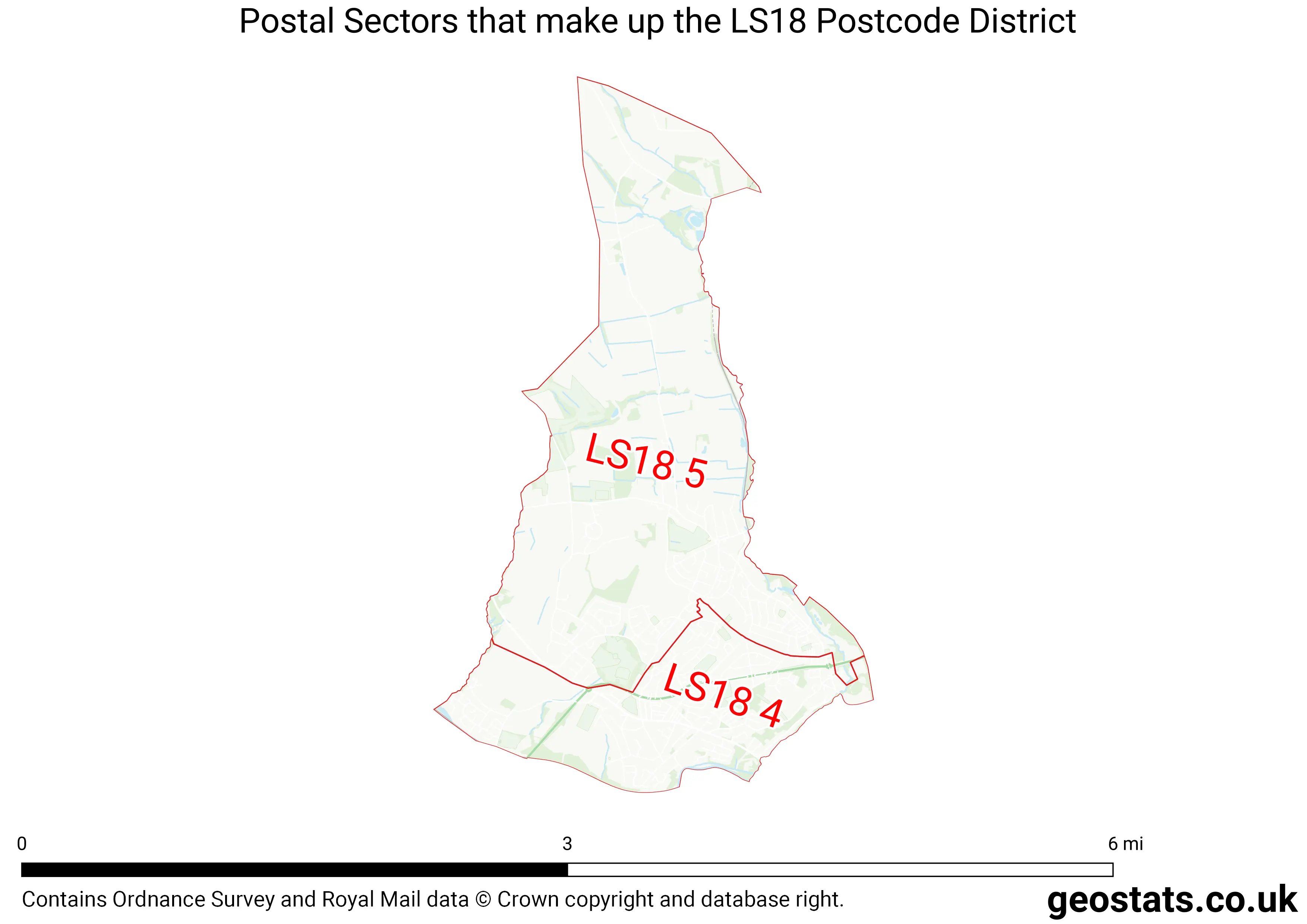 Map of the LS18  District