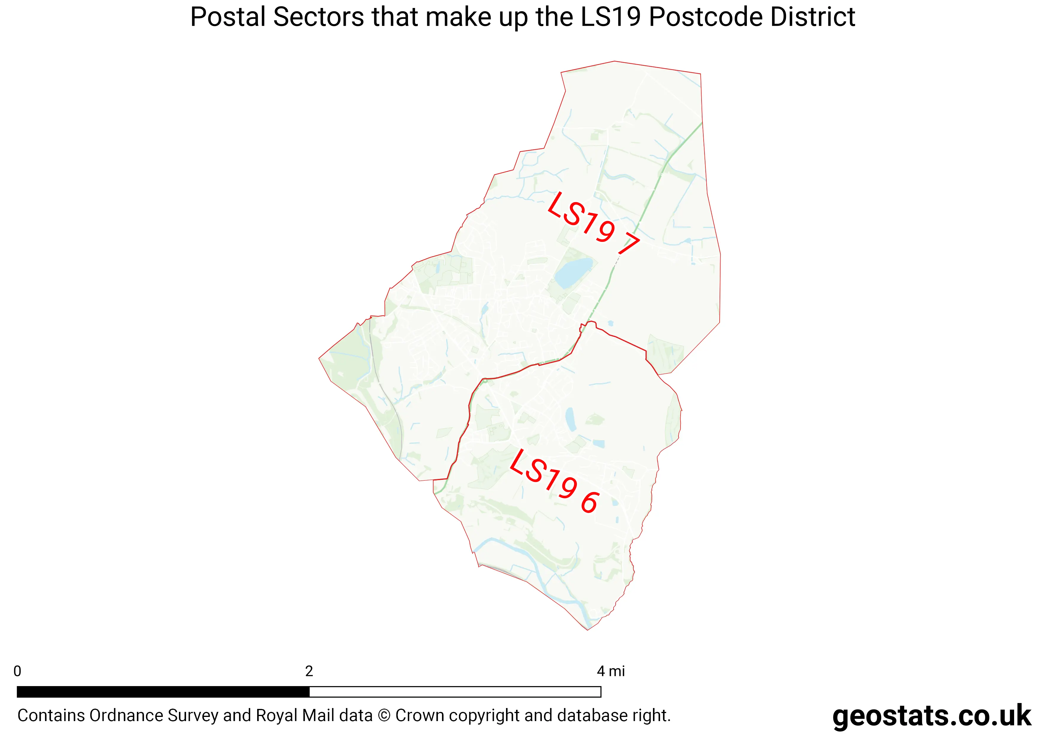 Map of the LS19  District