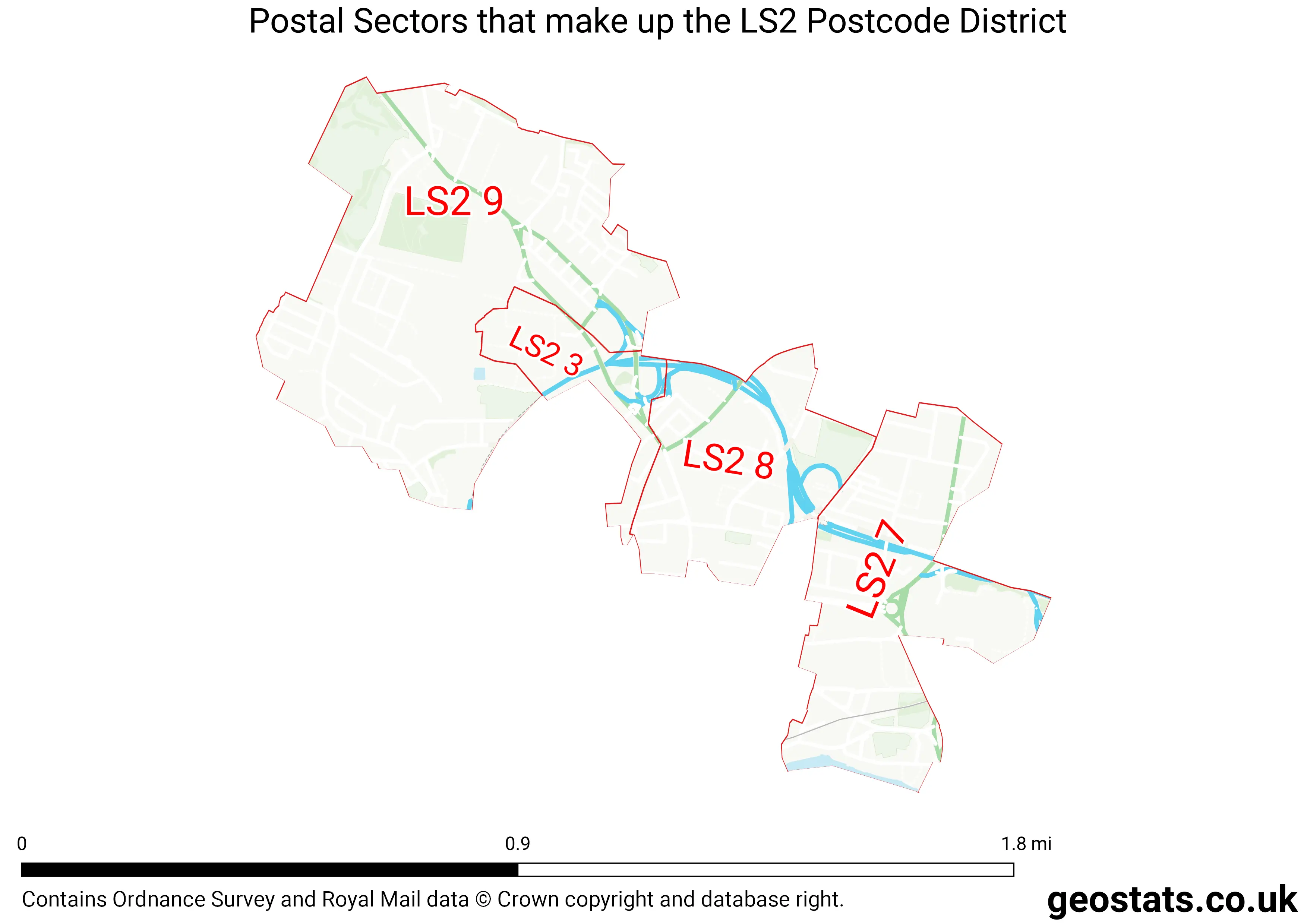 Map of the LS2  District