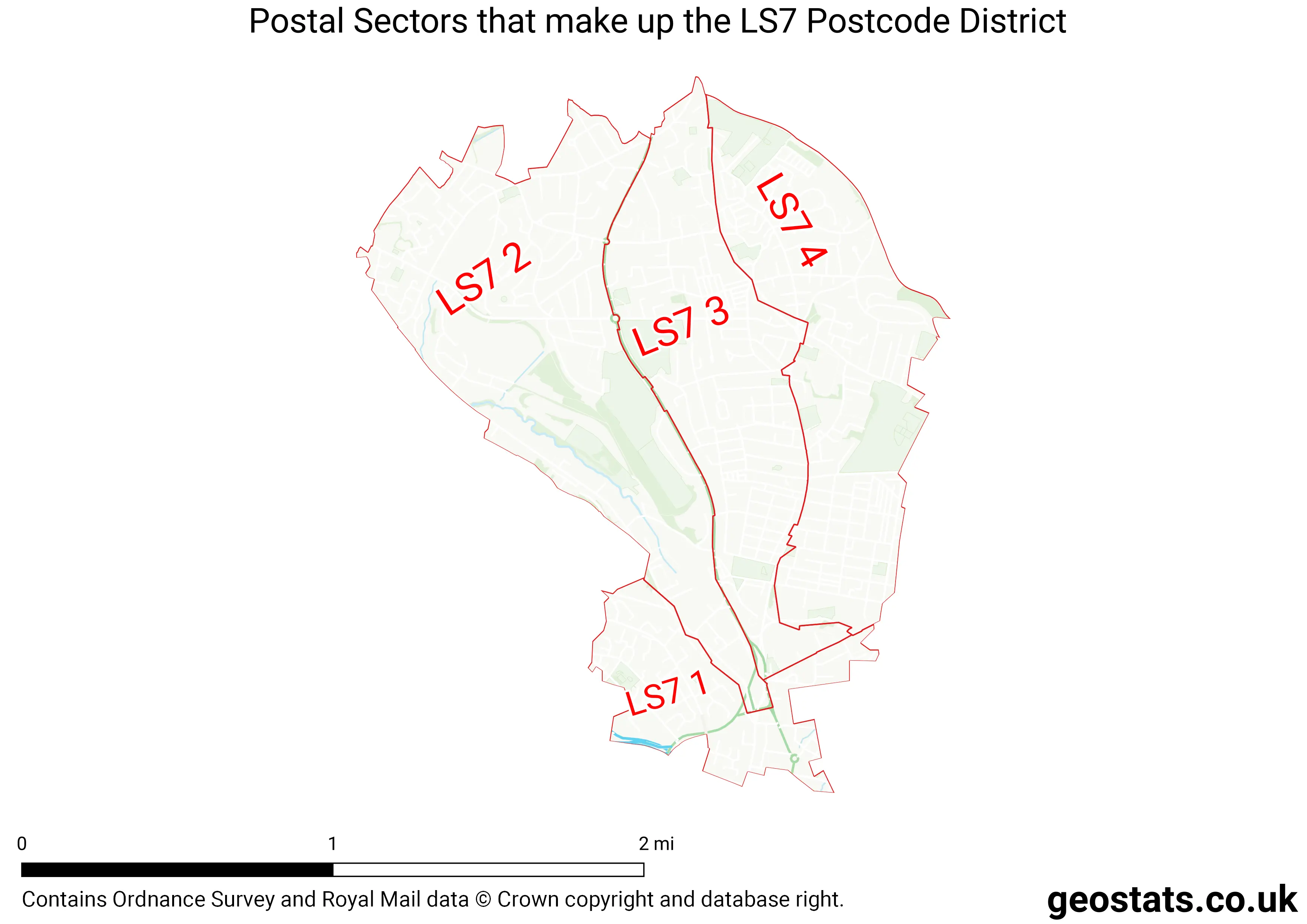 Map of the LS7  District