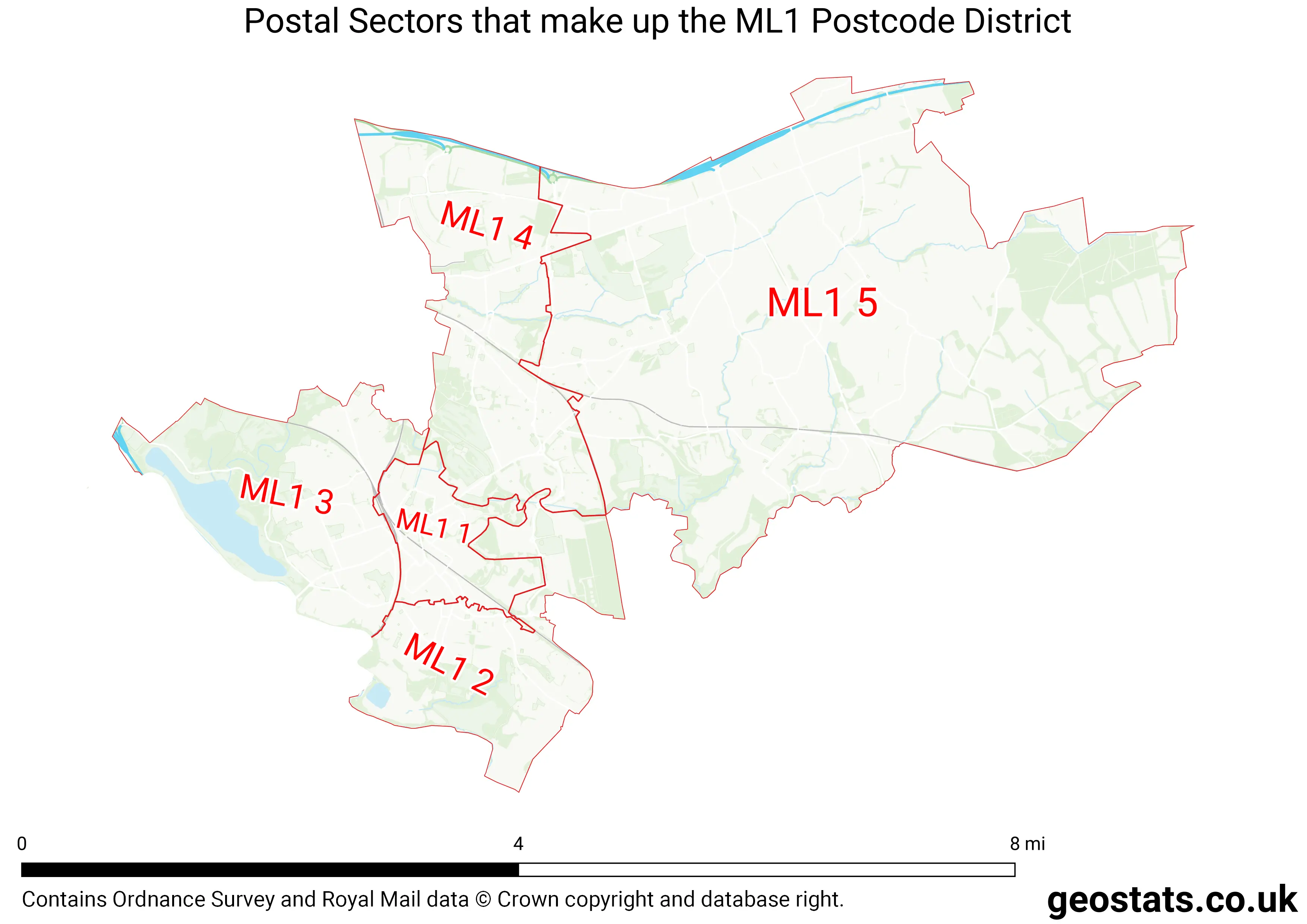 Map of the ML1  District