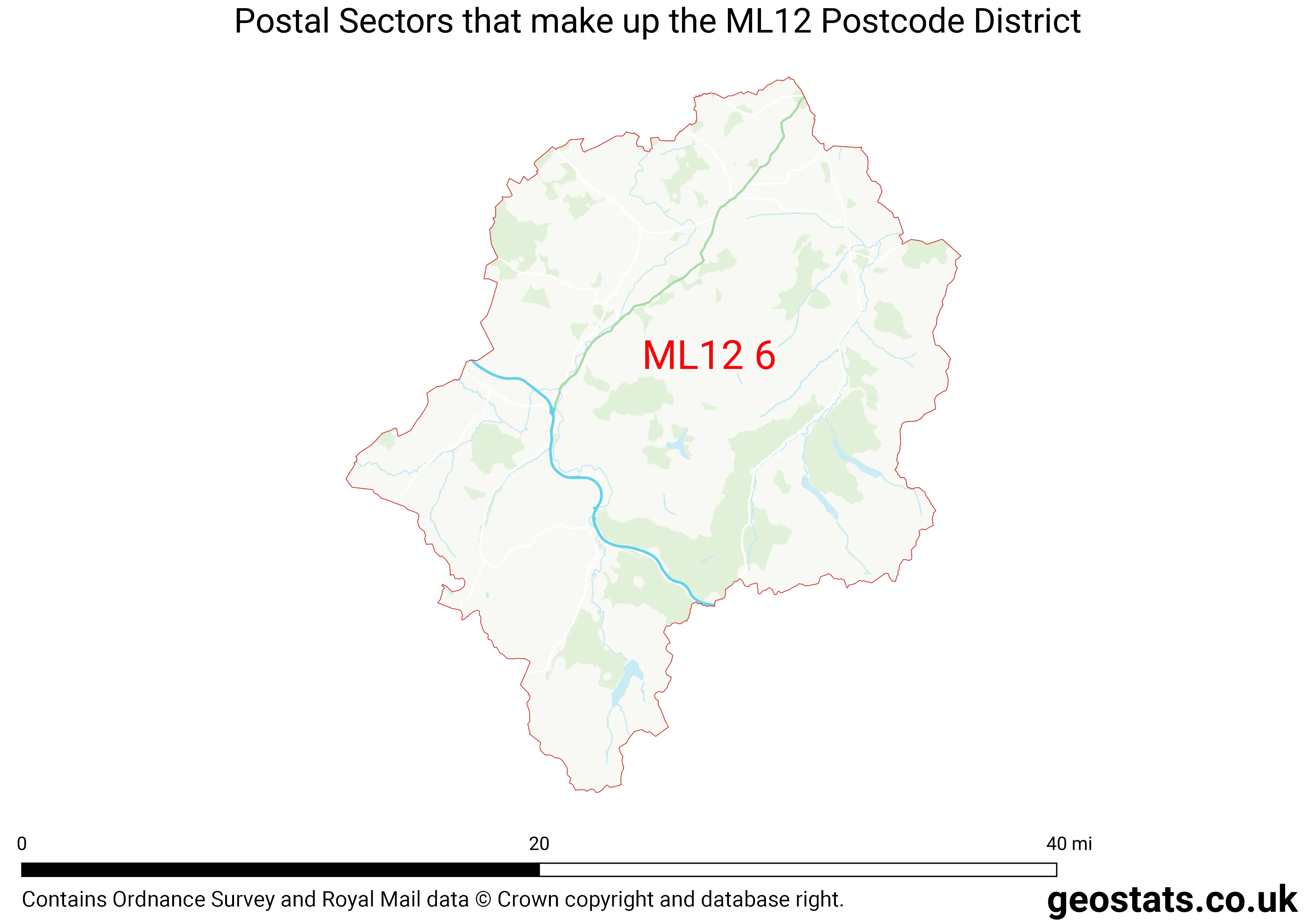 Map of the ML12  District