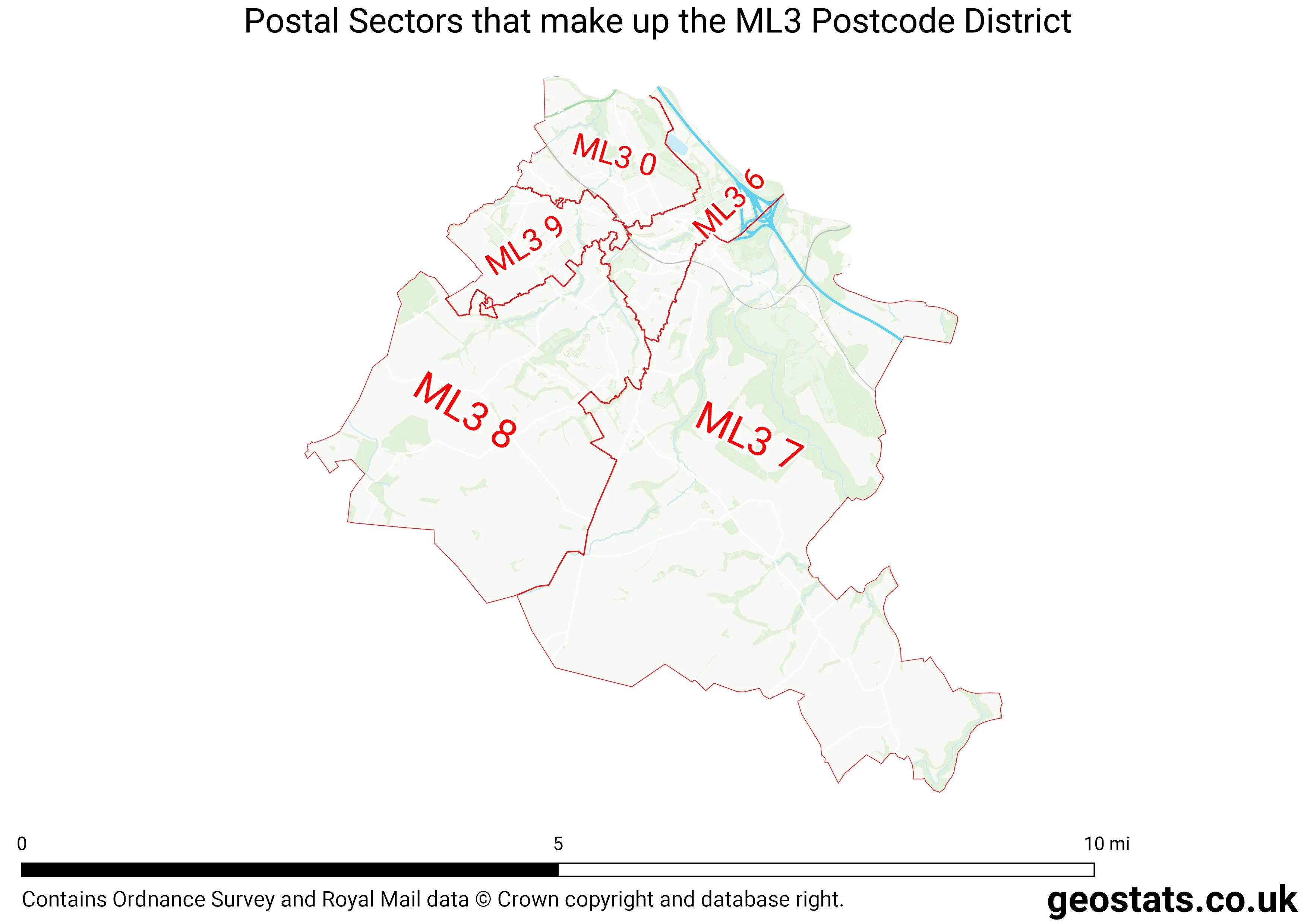 Map of the ML3  District
