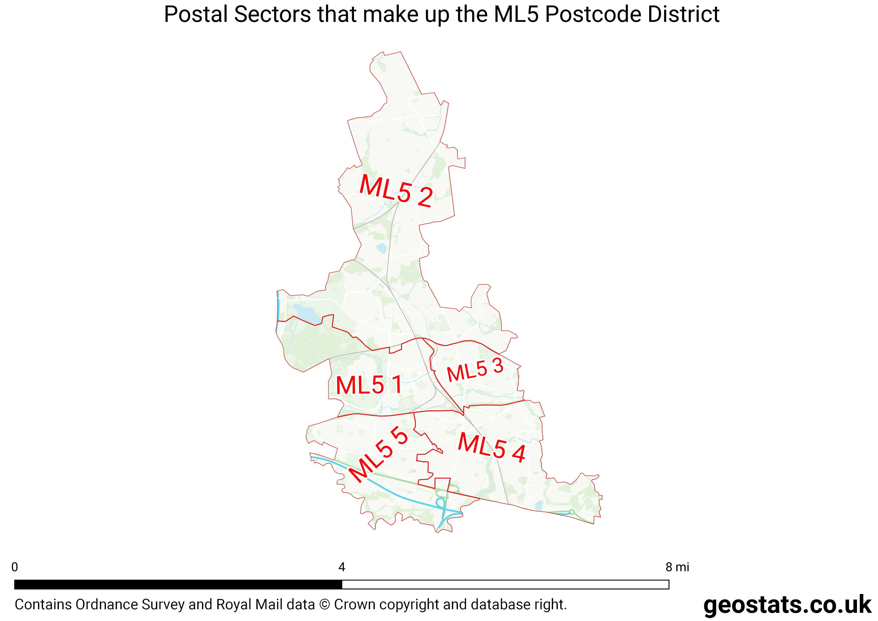 Map of the ML5 District