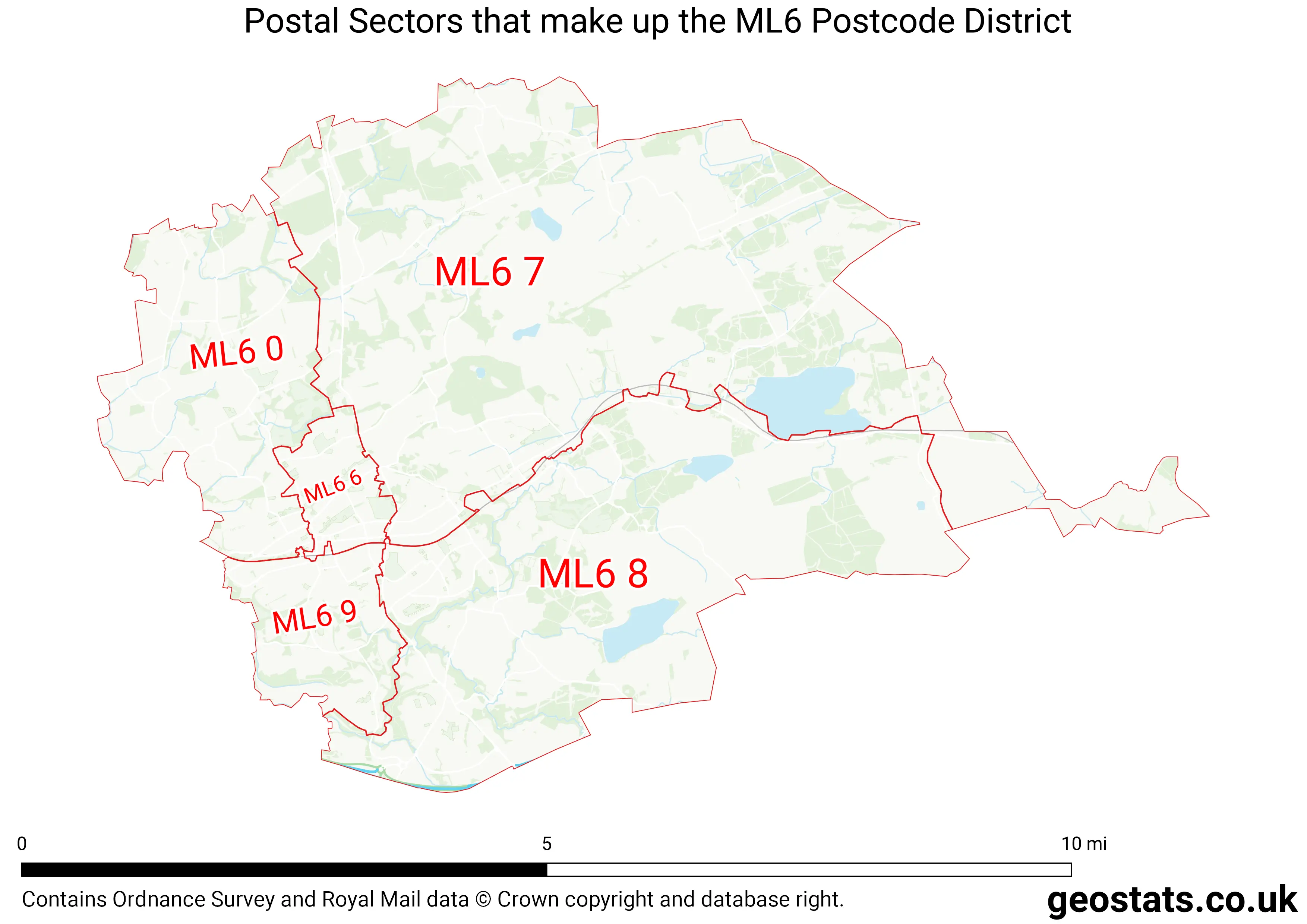 Map of the ML6  District