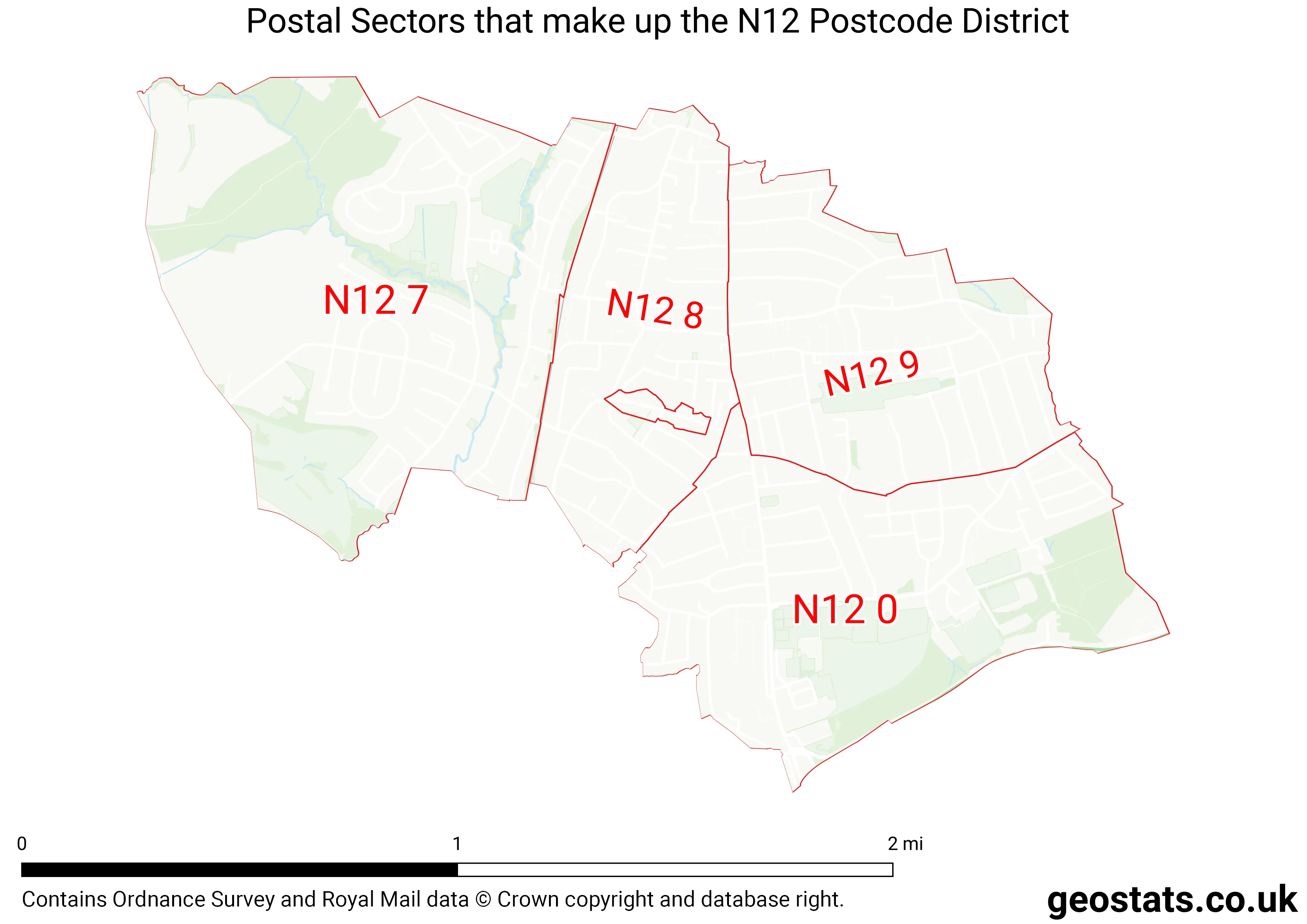 Map of the N12  District