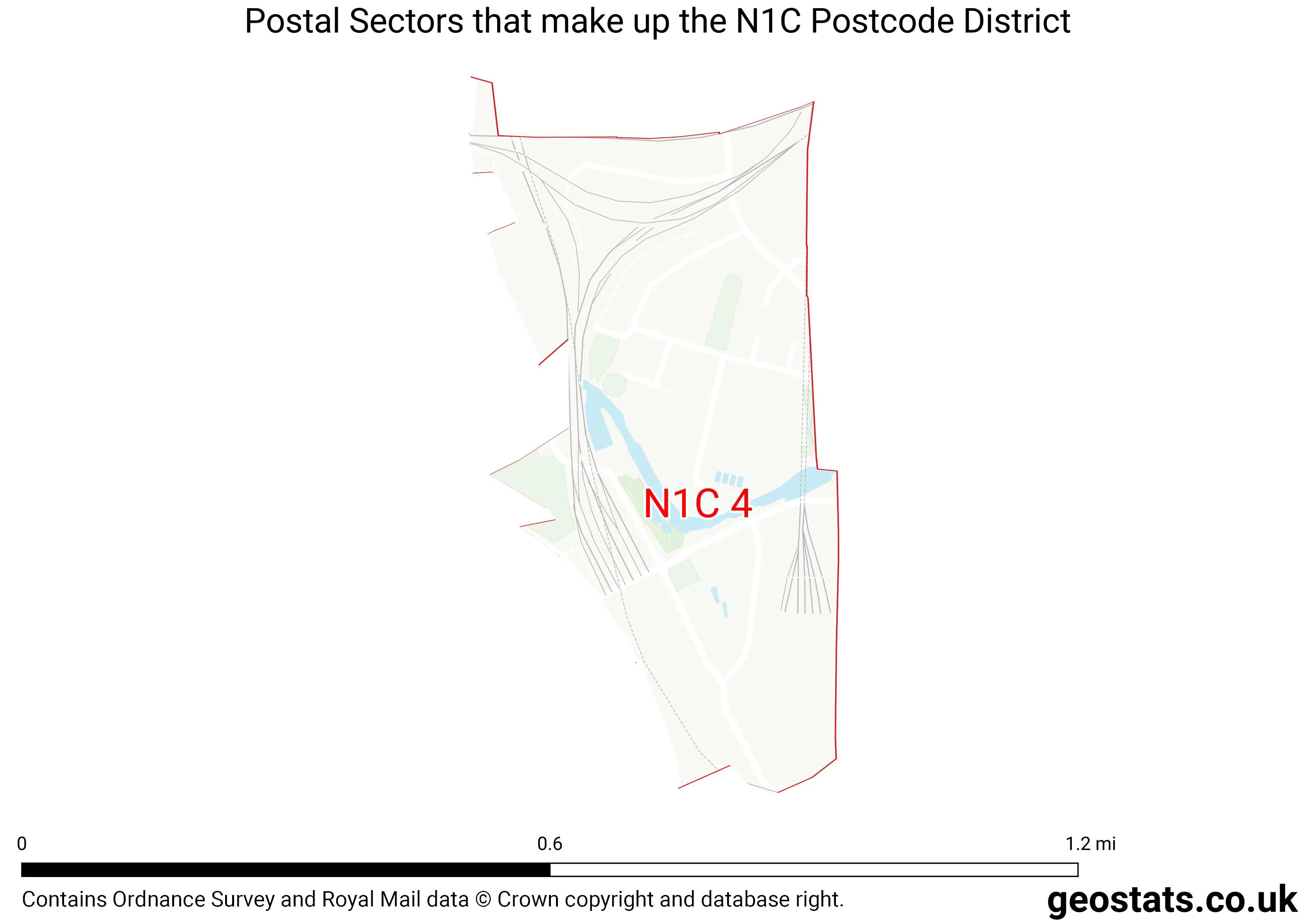 Map of the N1C  District