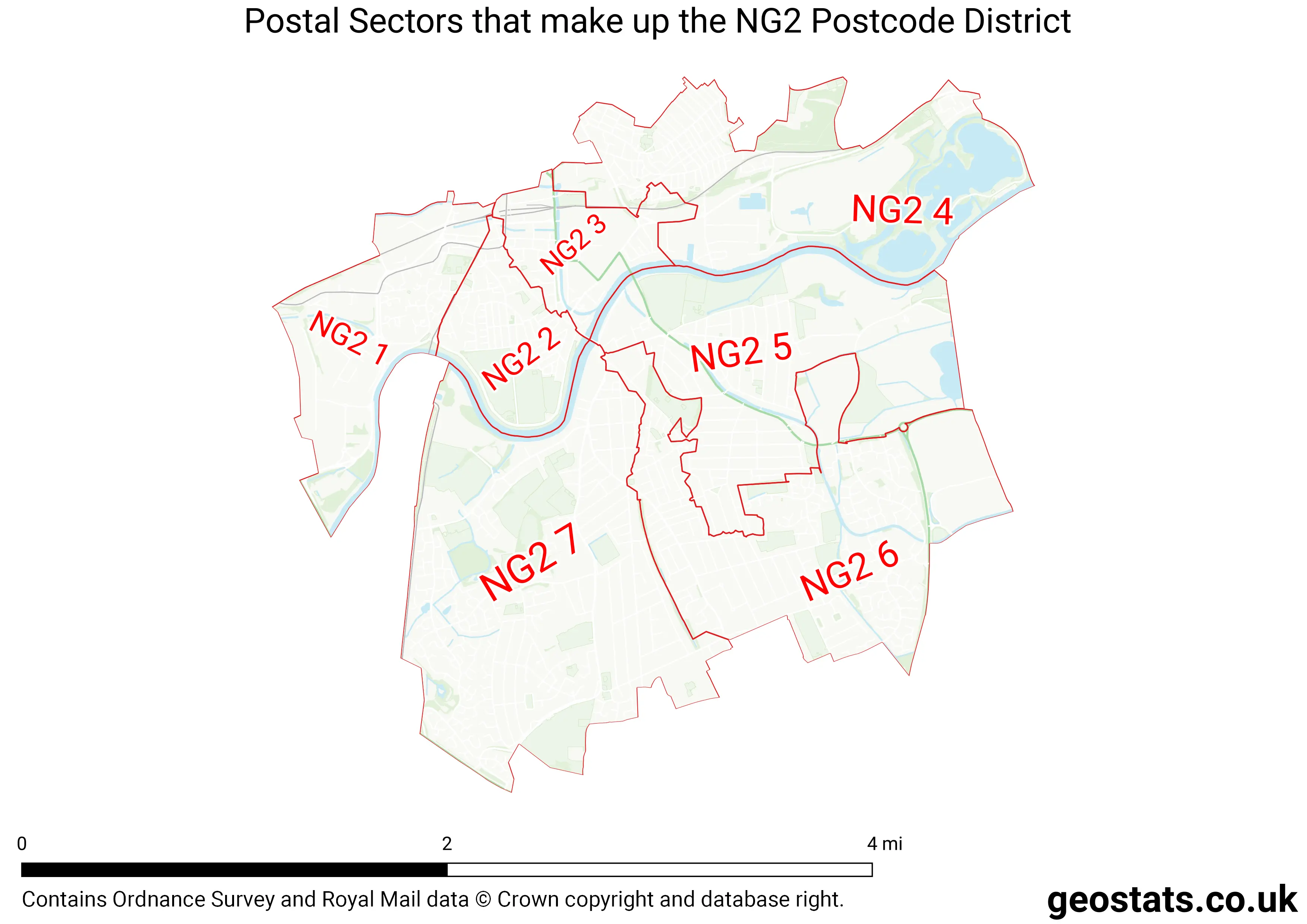 Map of the NG2  District