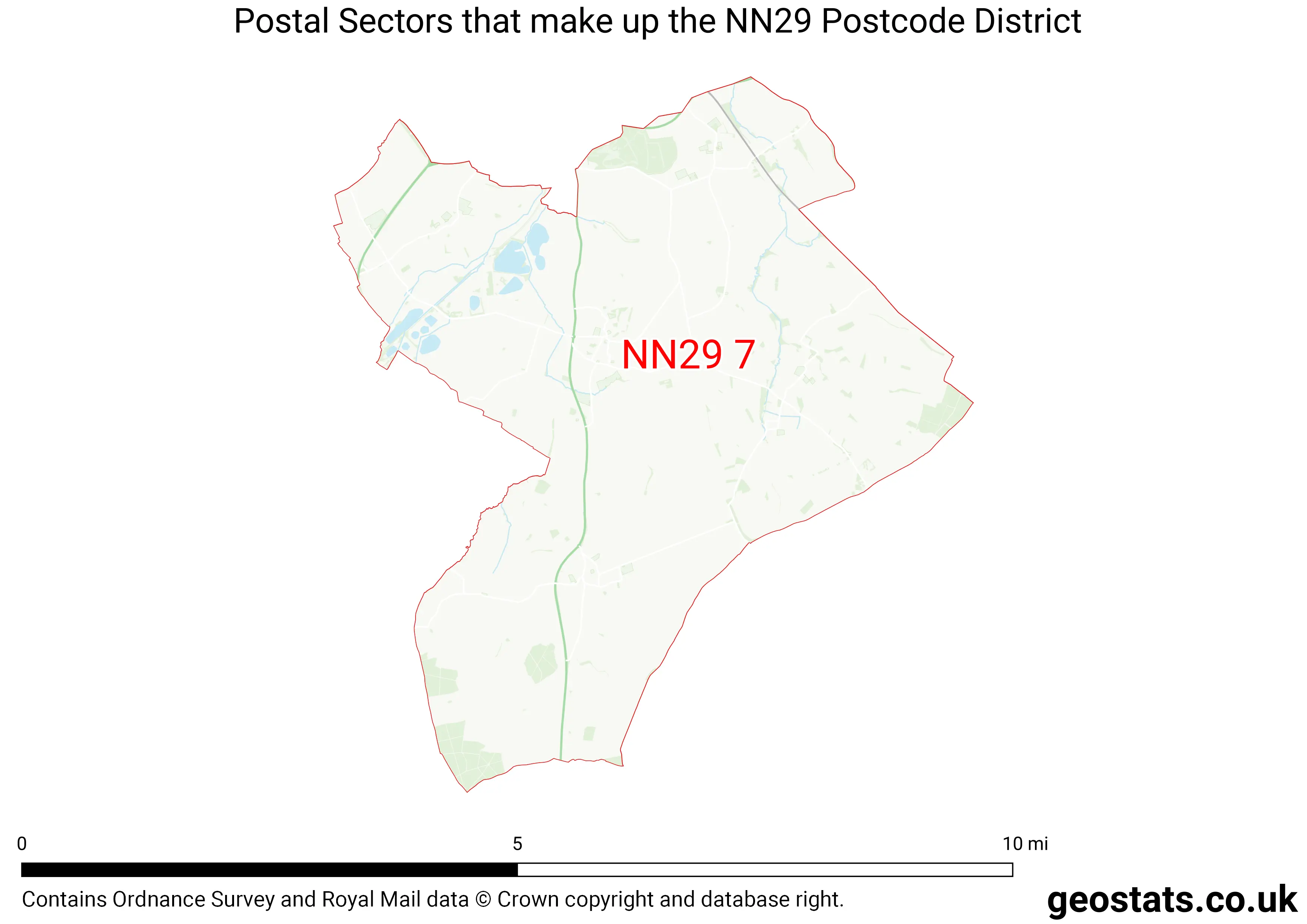 Map of the NN29  District