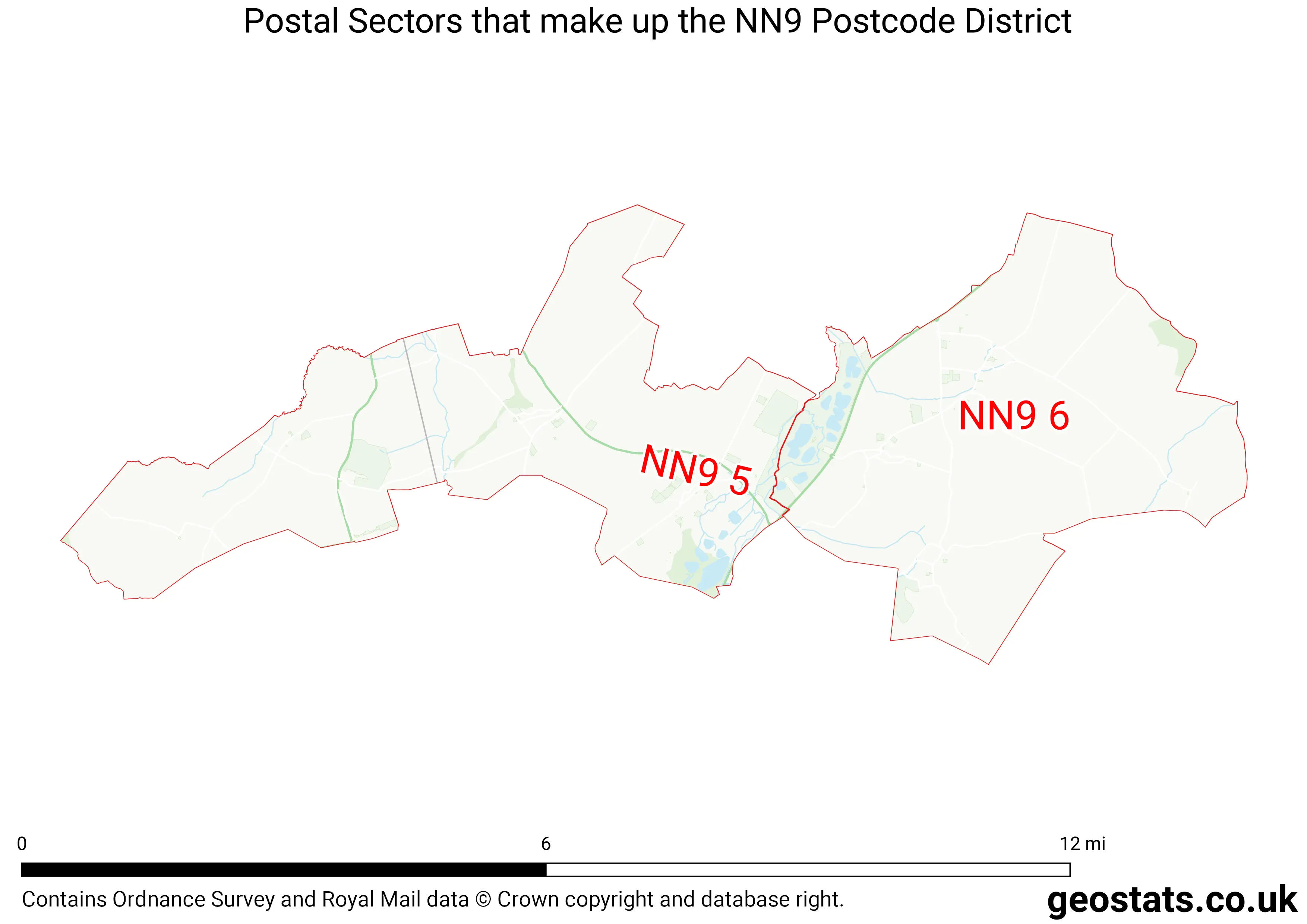 Map of the NN9  District