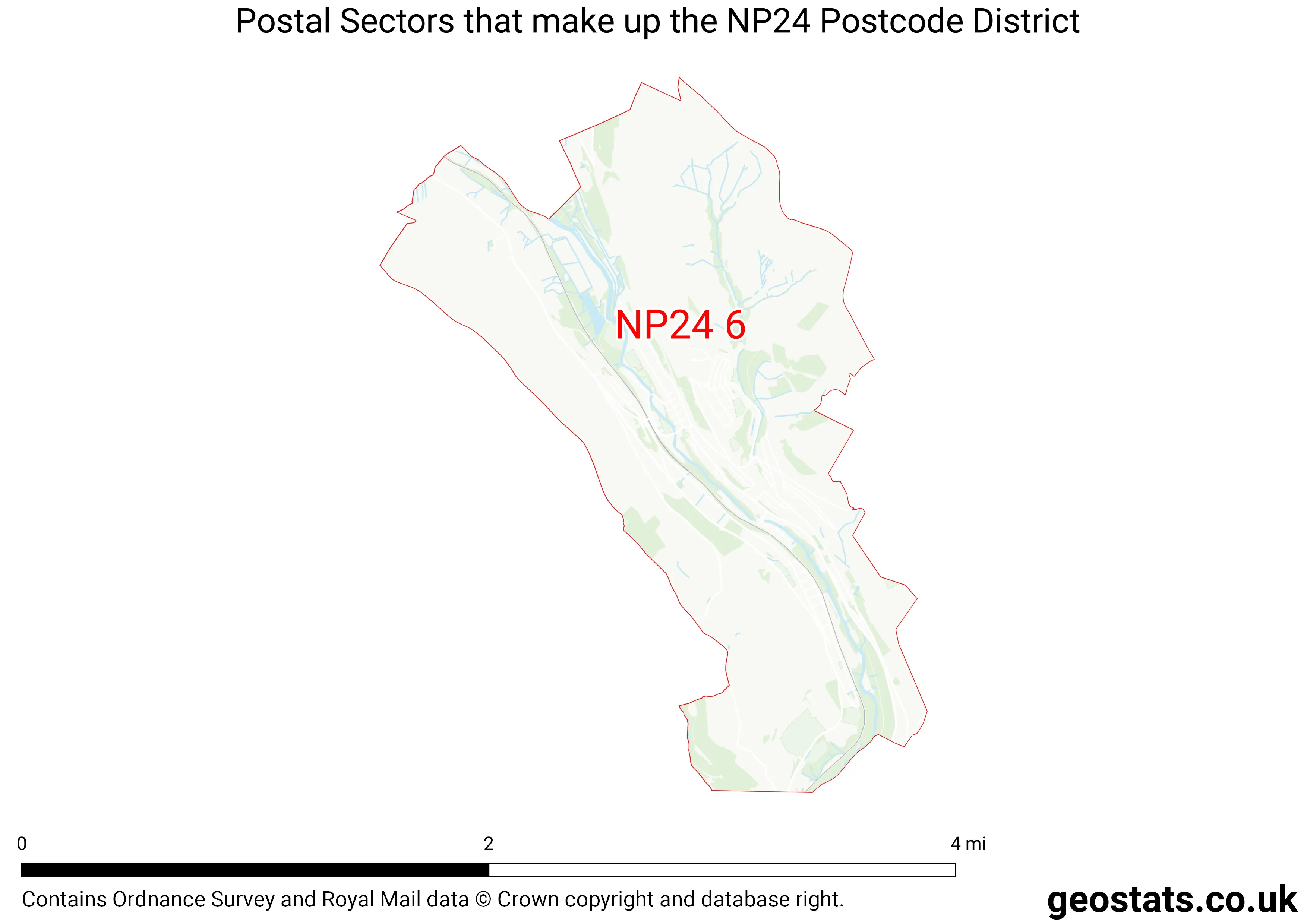Map of the NP24  District