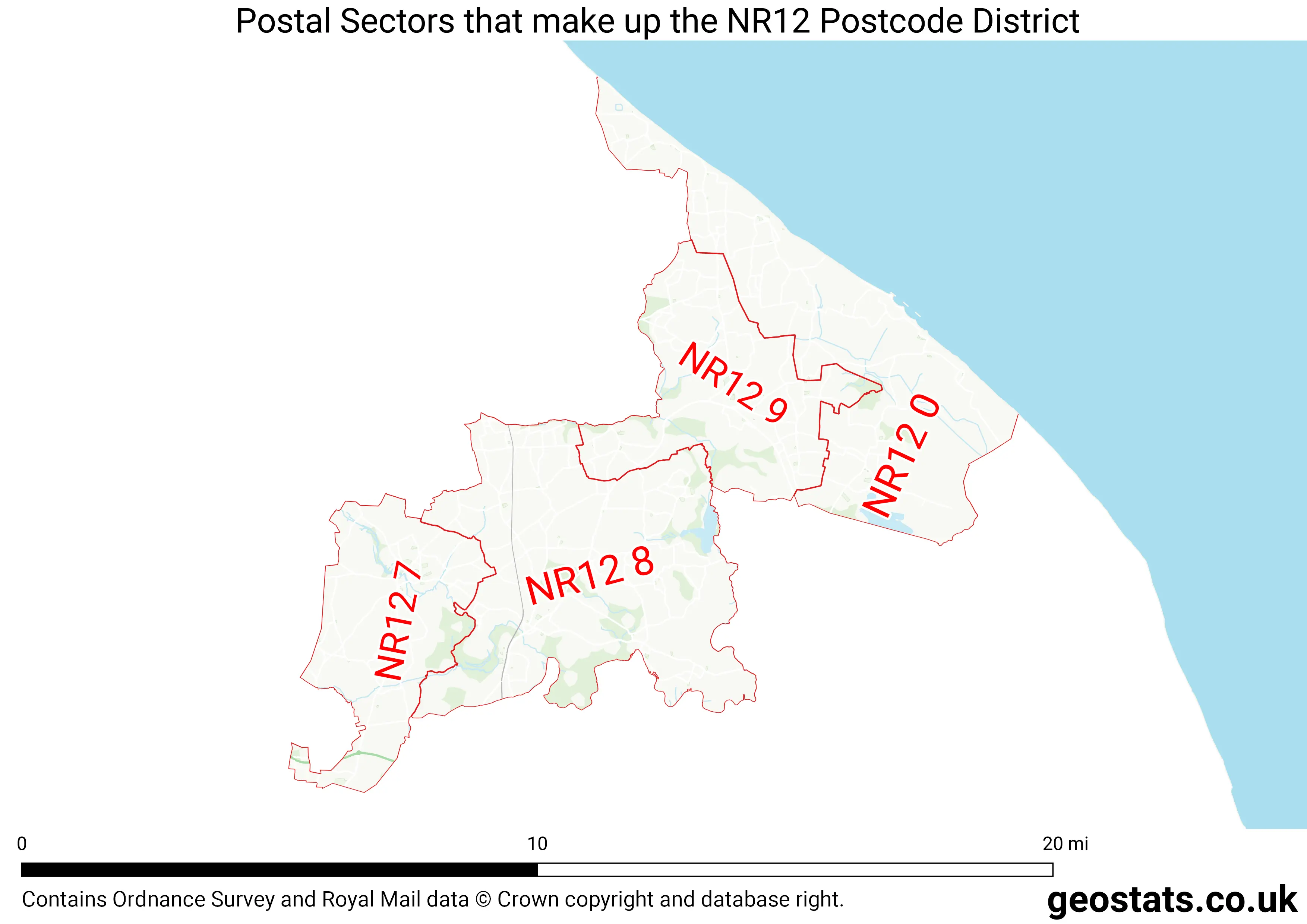 Map of the NR12  District