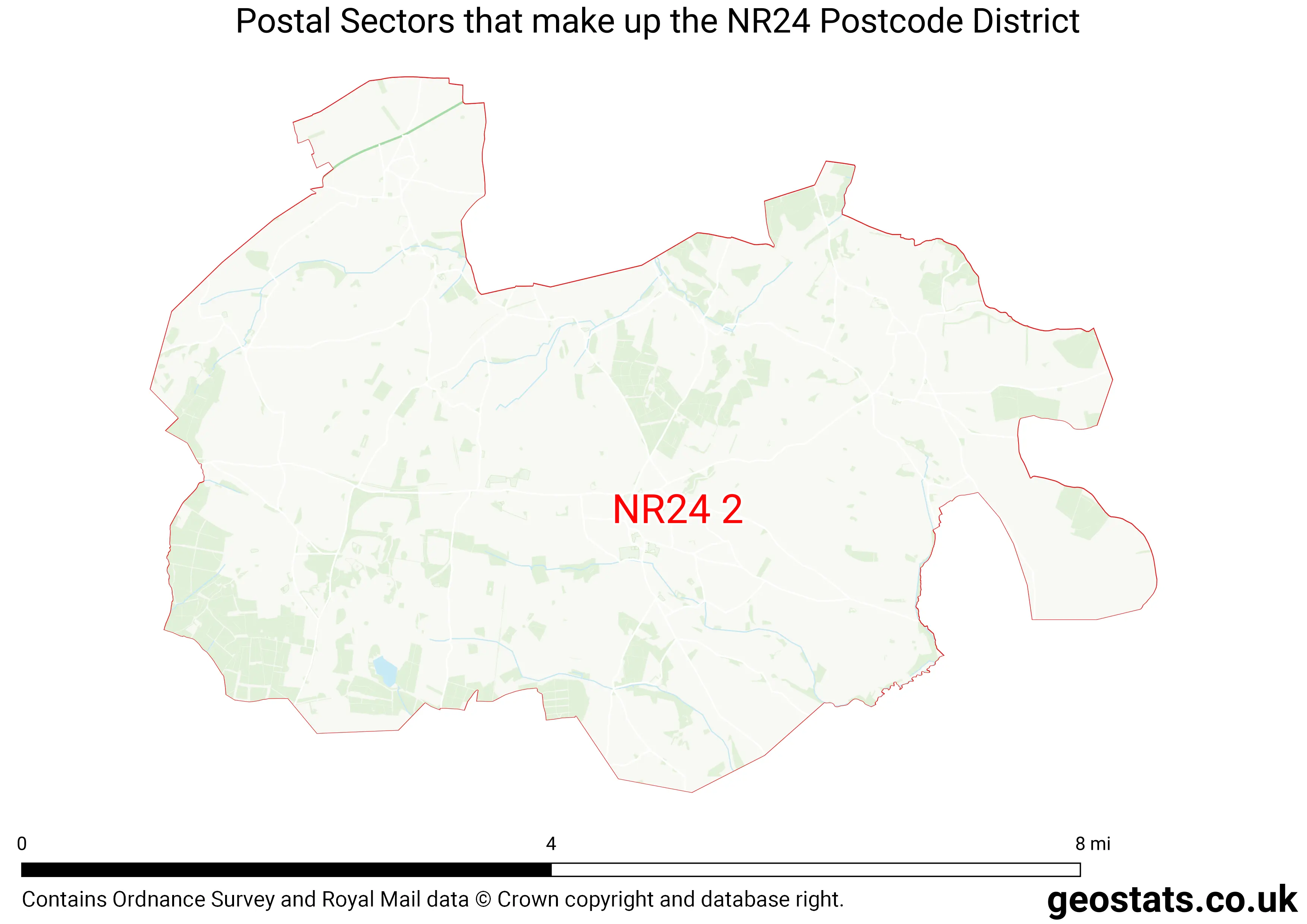 Map of the NR24  District