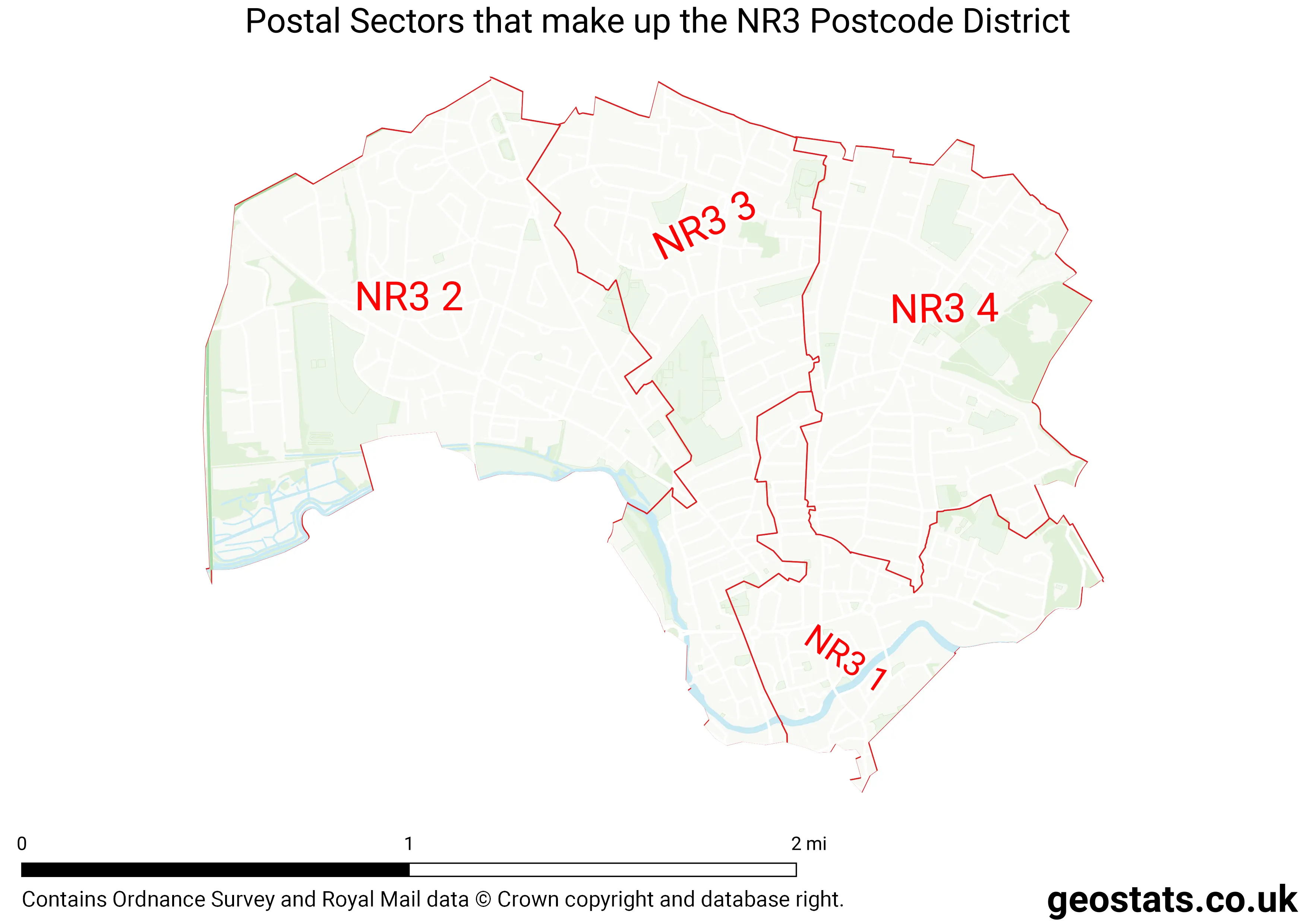 Map of the NR3  District