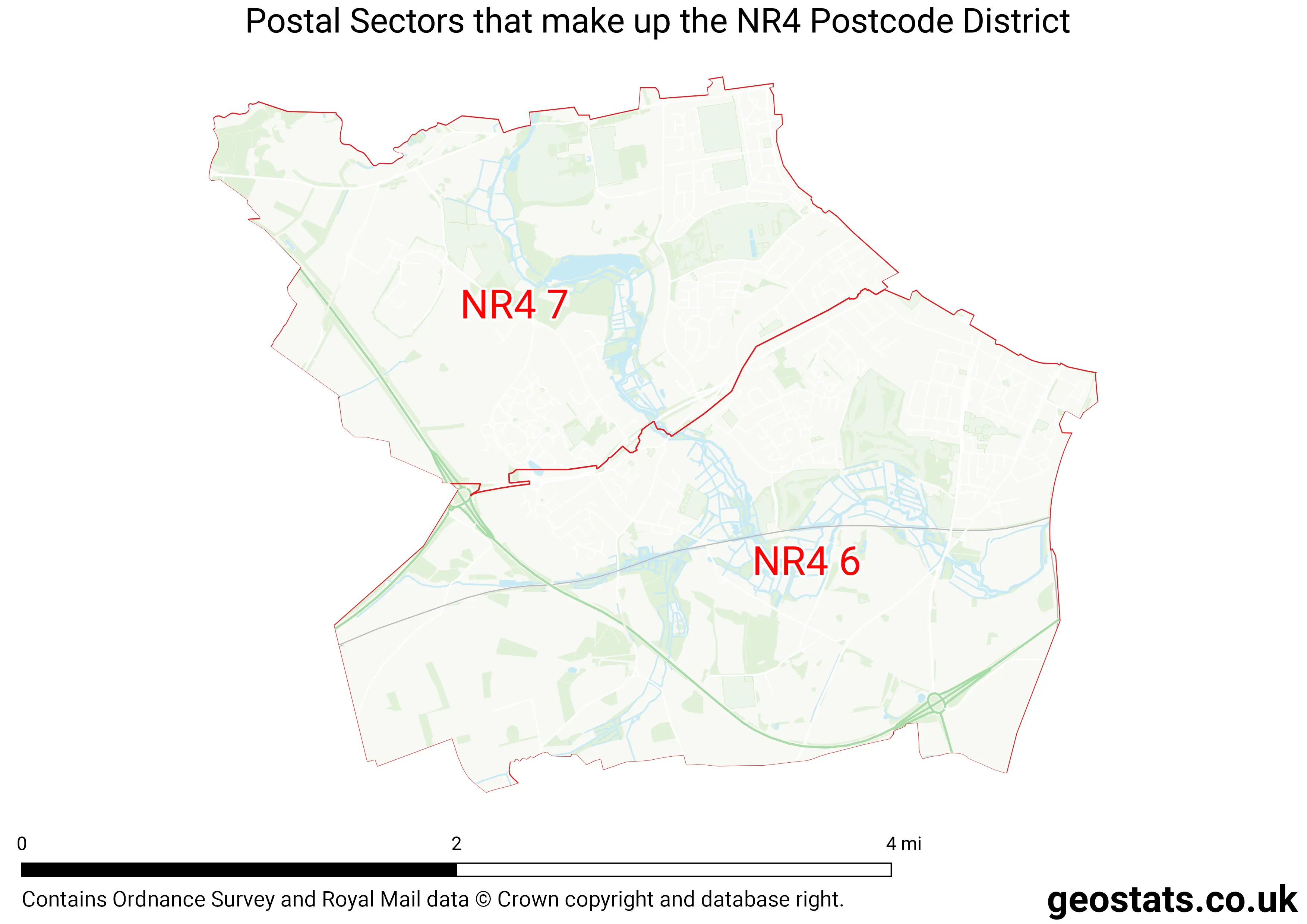Map of the NR4  District