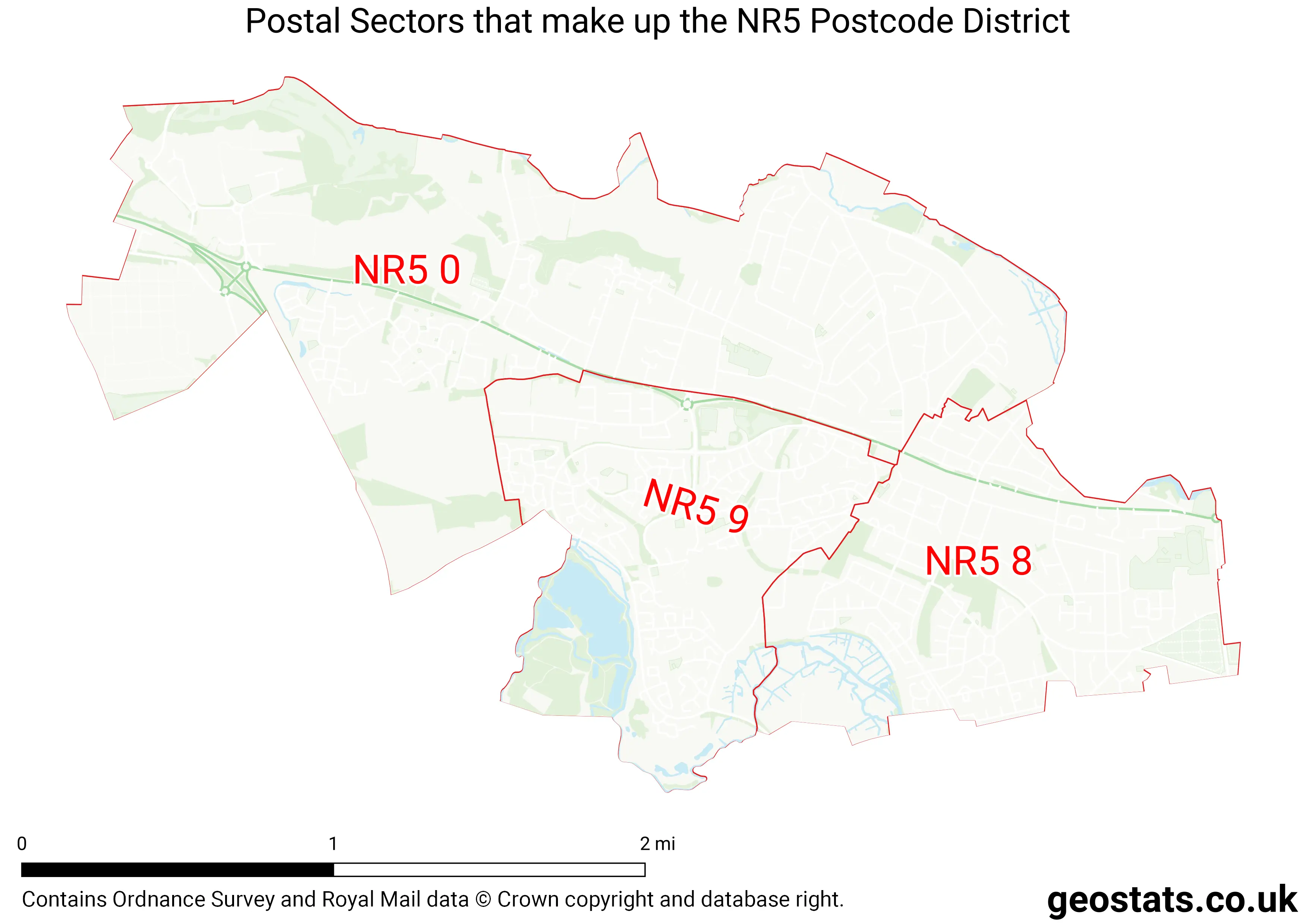 Map of the NR5  District