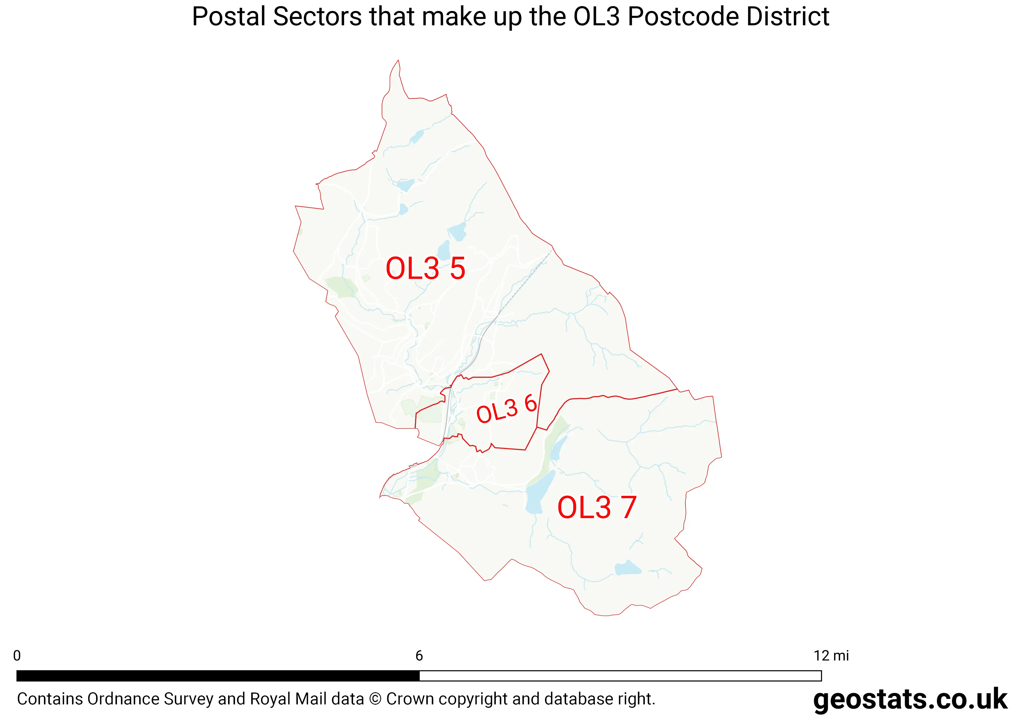 Map of the OL3  District