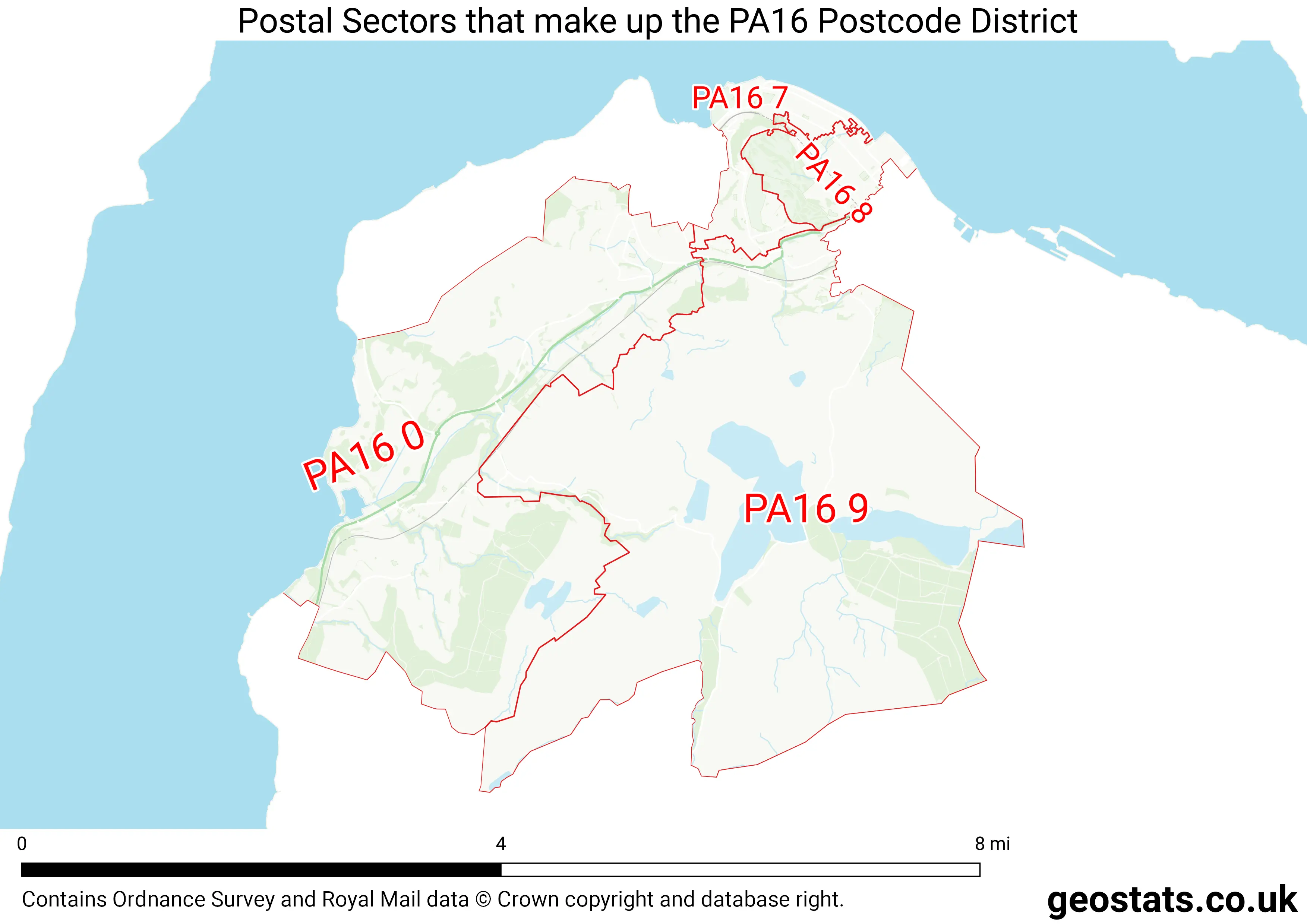 Map of the PA16  District