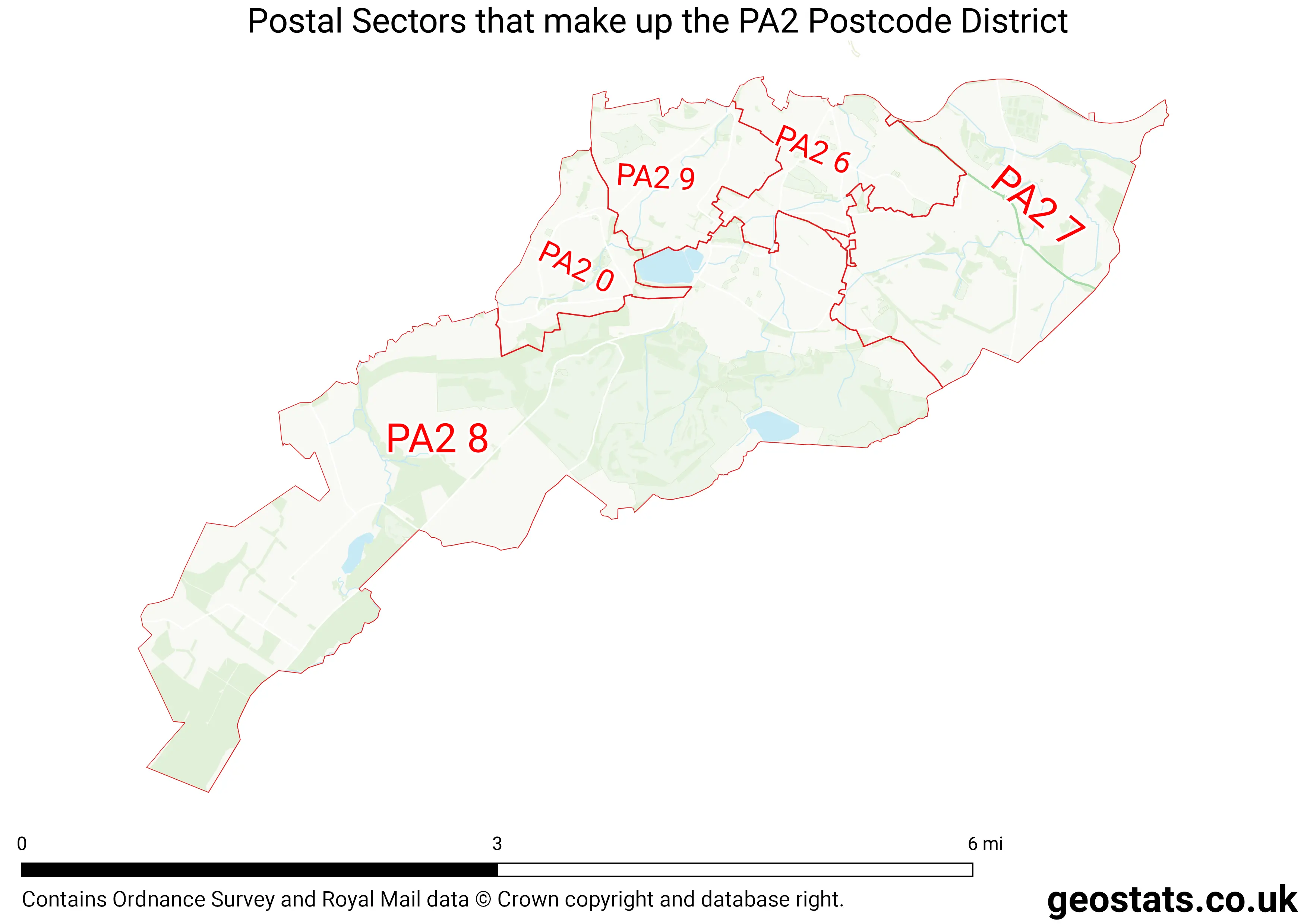 Map of the PA2  District