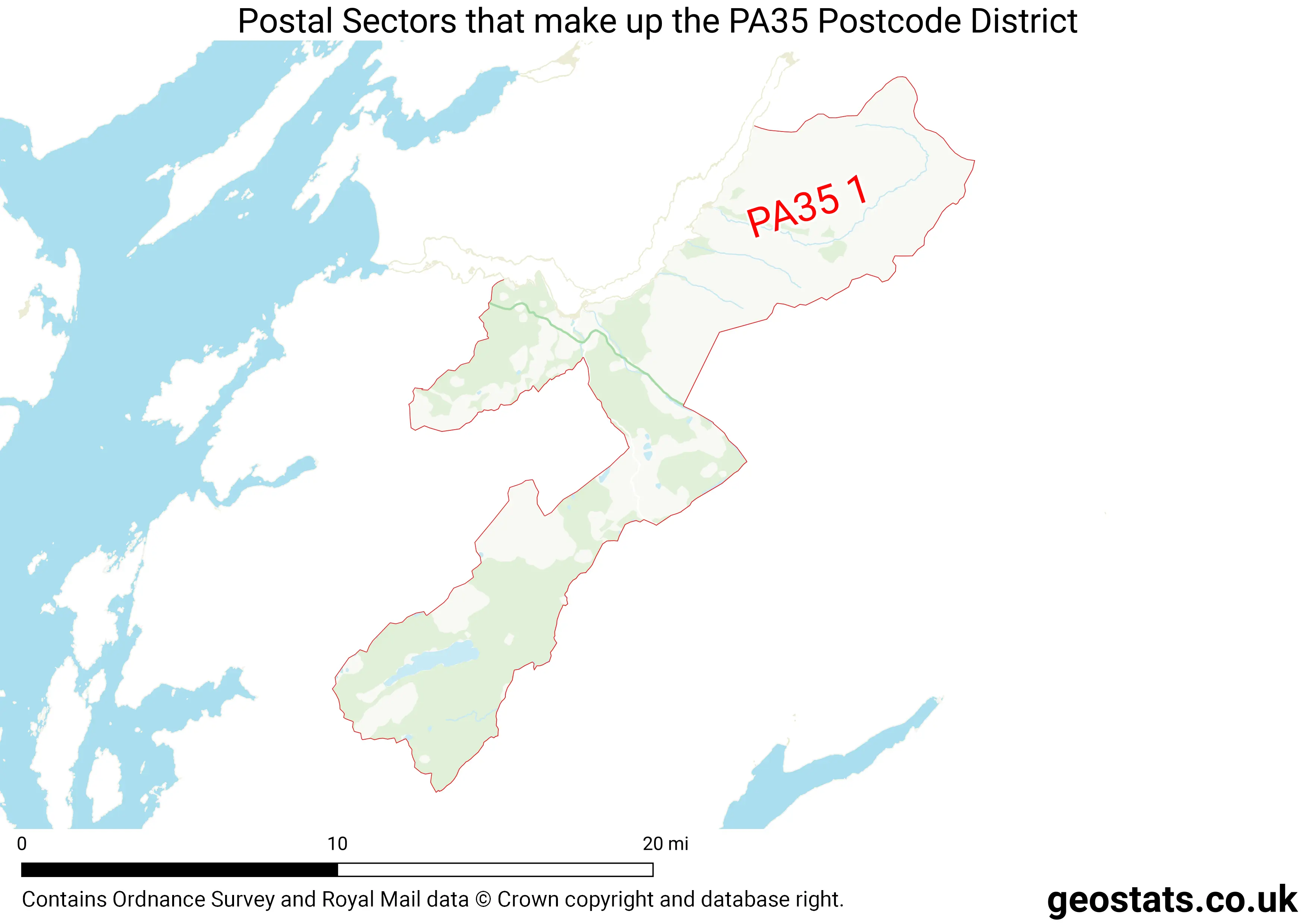 Map of the PA35  District