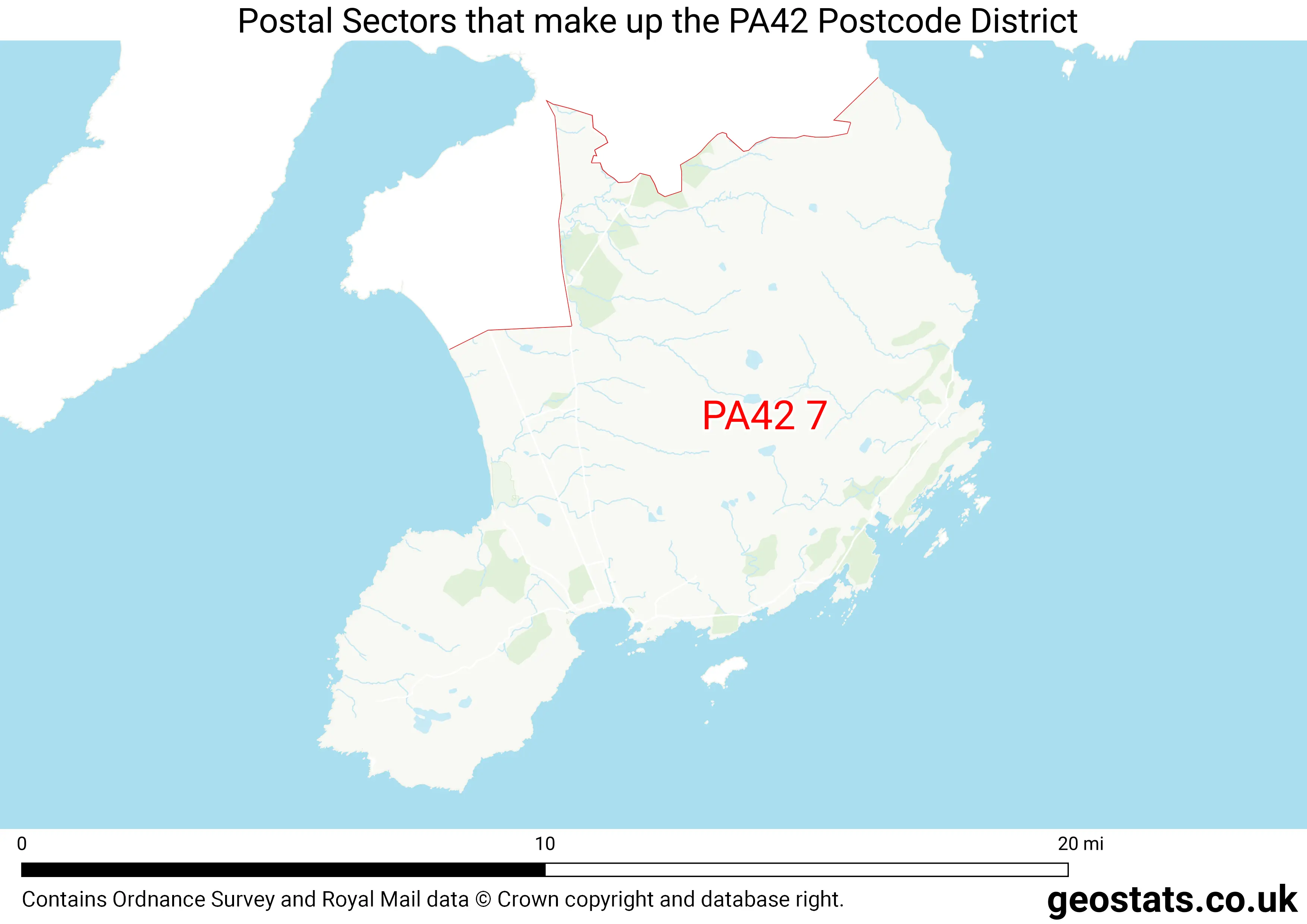 Map of the PA42  District