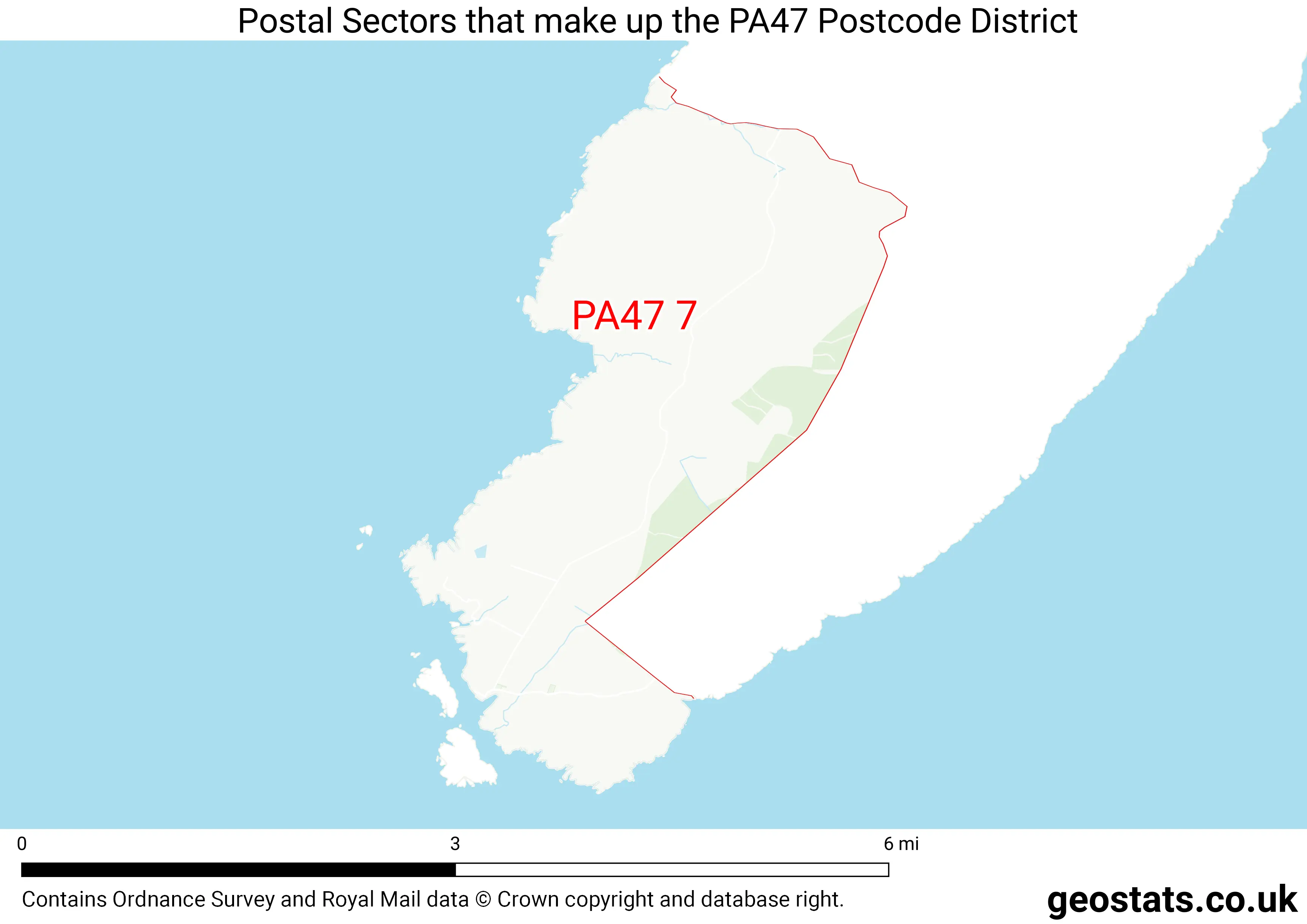 Map of the PA47  District