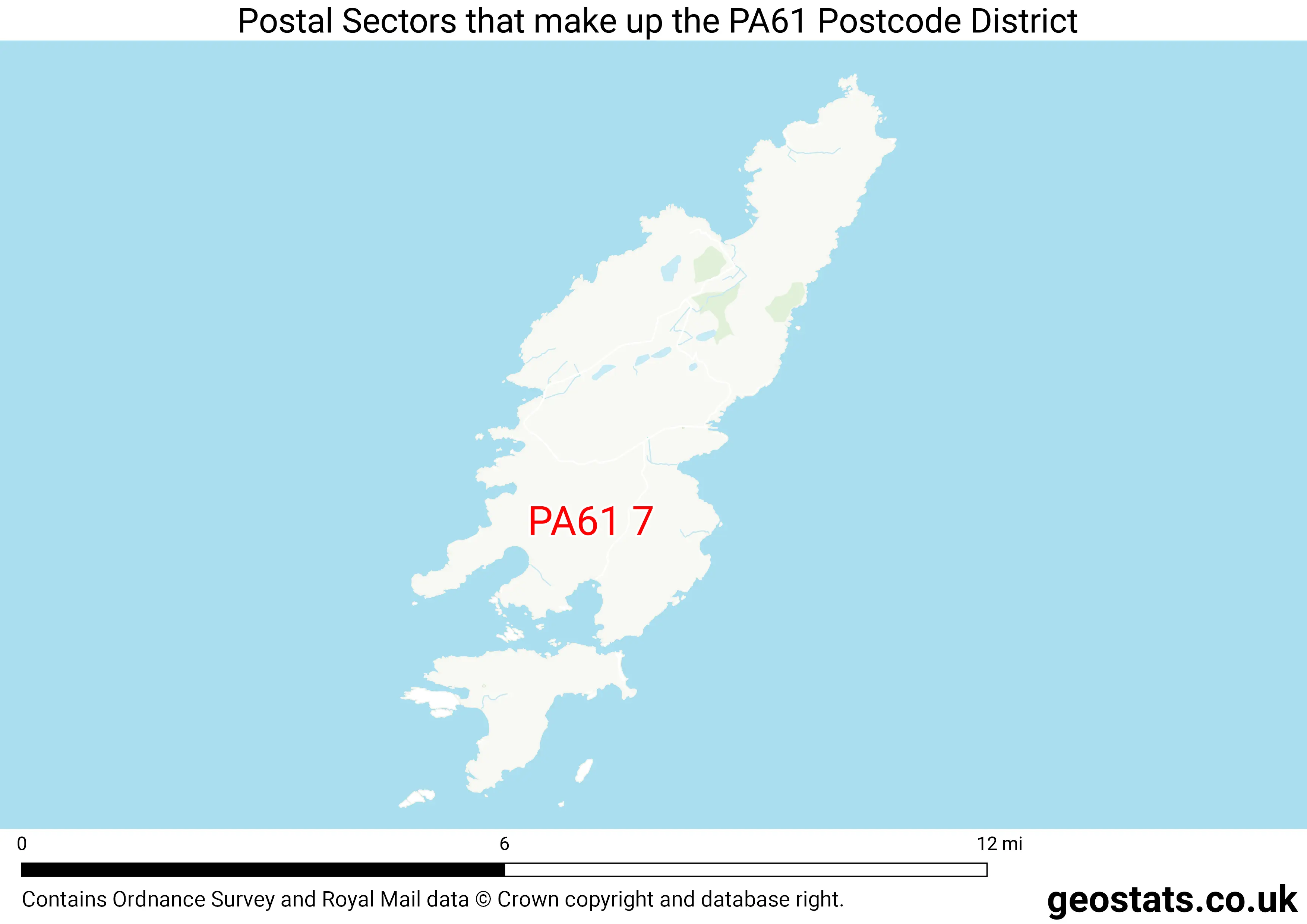 Map of the PA61  District